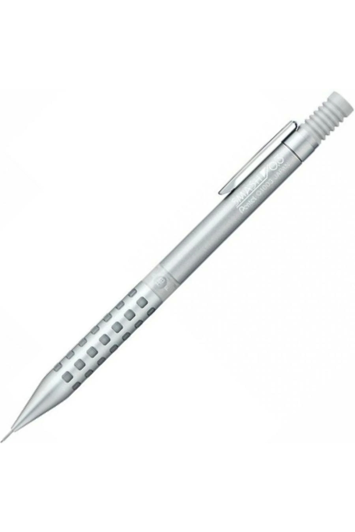 Pentel Smash Q1000 0.3 Mm Mekanik Kurşun Kalem Gümüş Gri Q1003-pl7