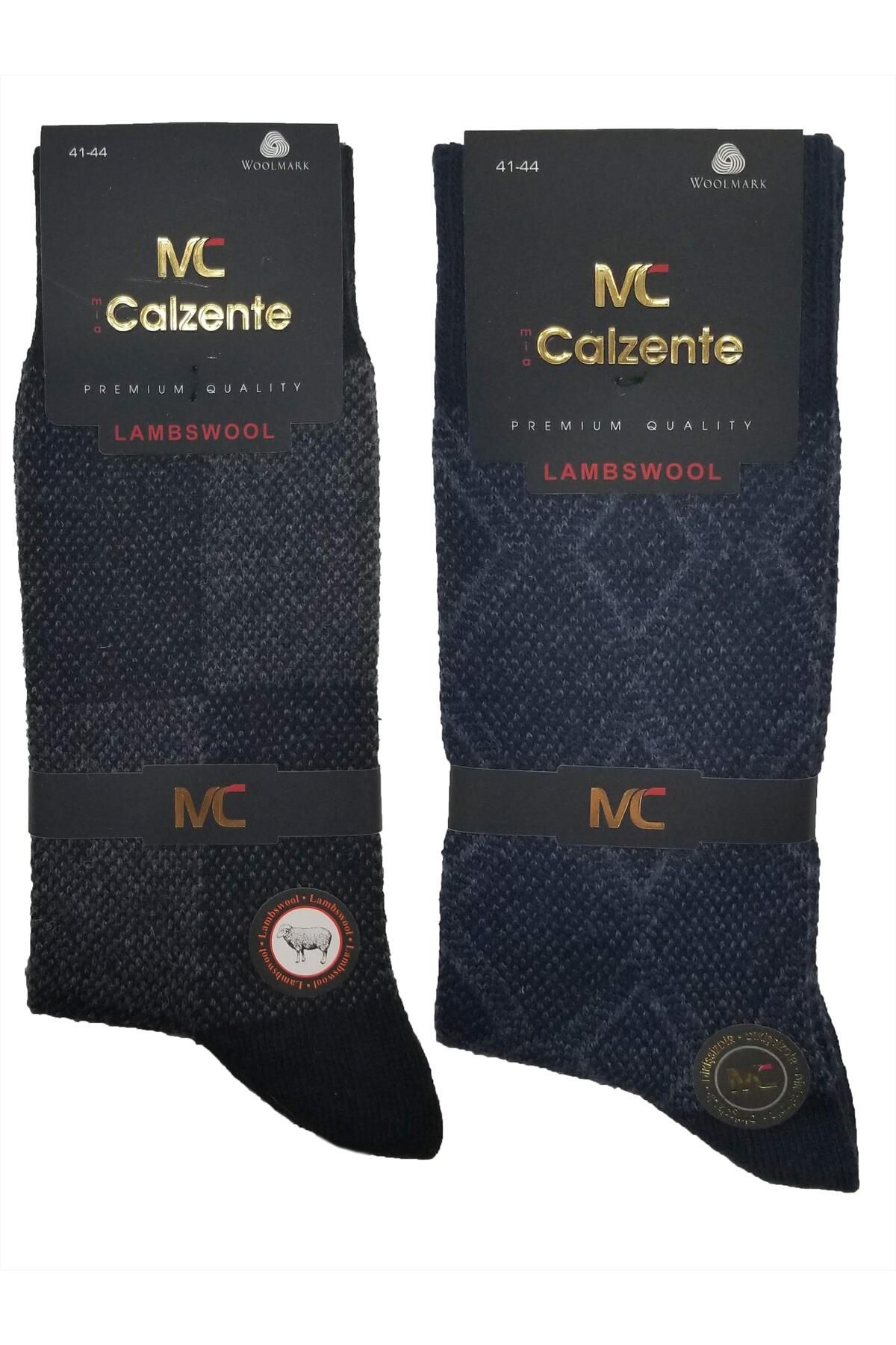 Mia Calzente 6 Adet Lambswool - Yün Erkek Çorap