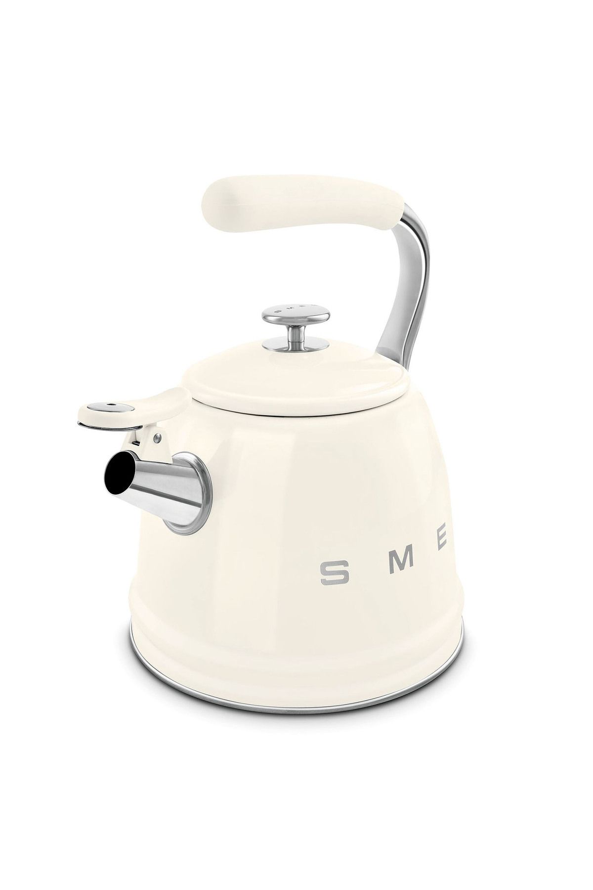 SMEG-50's Style Cream Set Top Pressurized Kettle 2.3 Lt 4