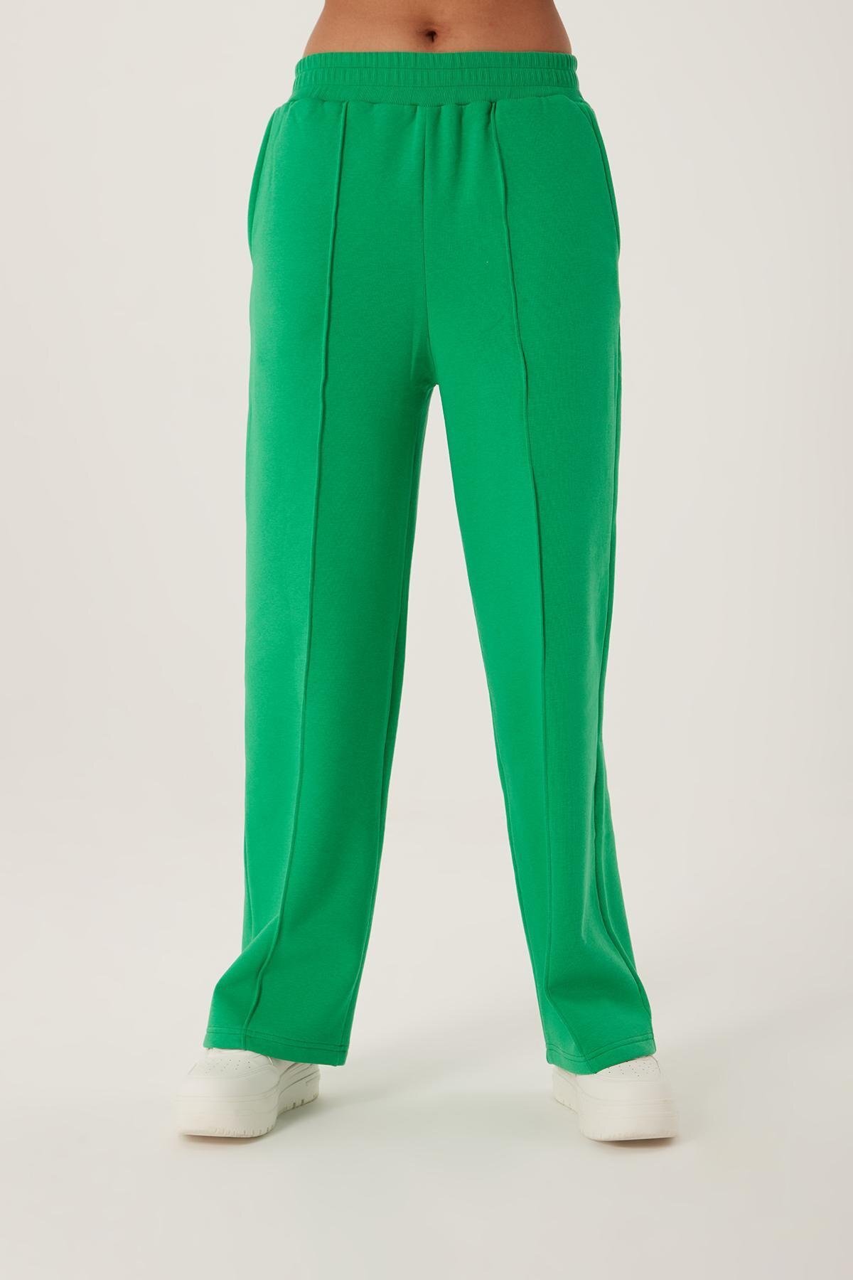 Women's Tubular Leg Sweatpants Green