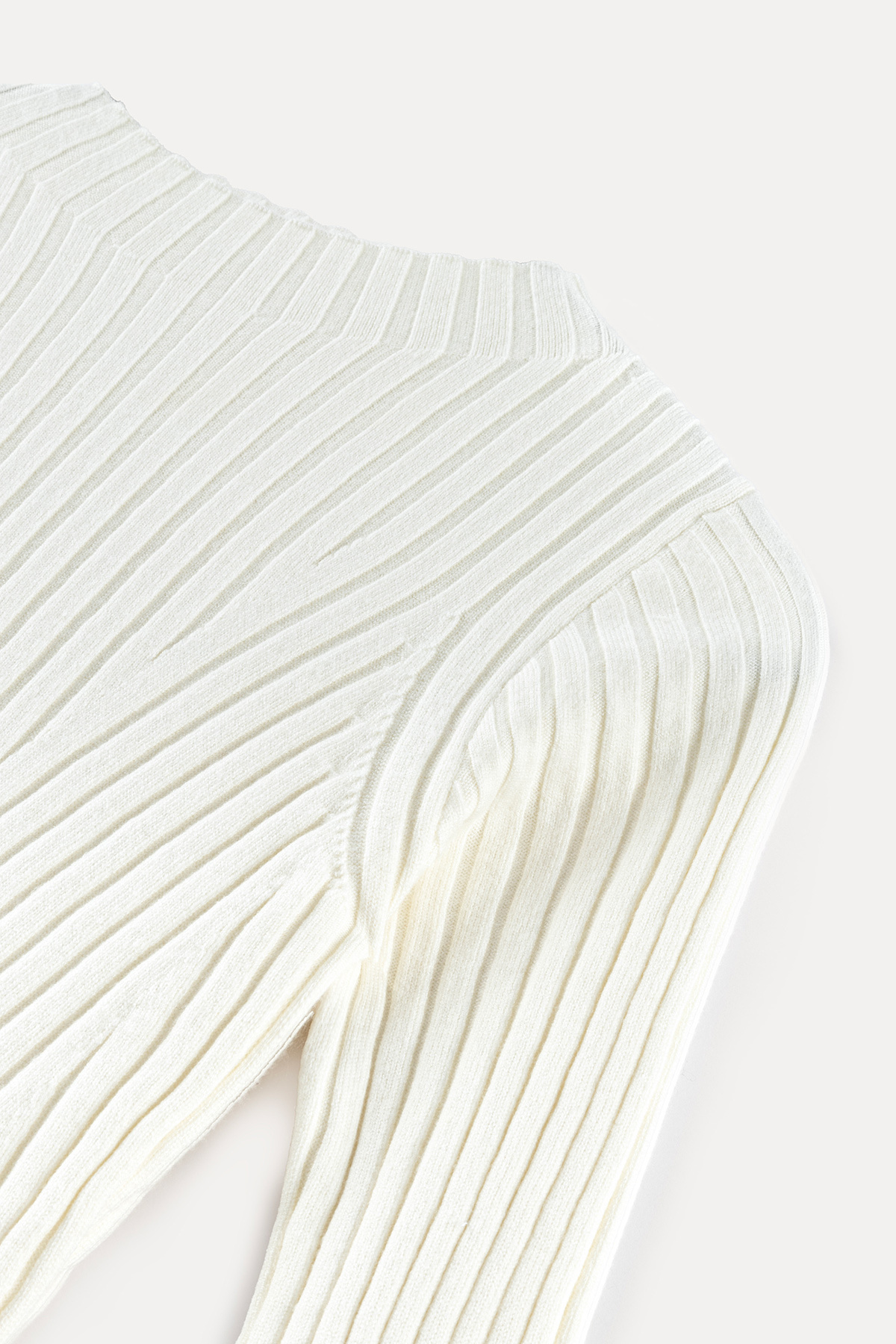 VATKALI-Perkins Collar Short Knitwear Dress 7
