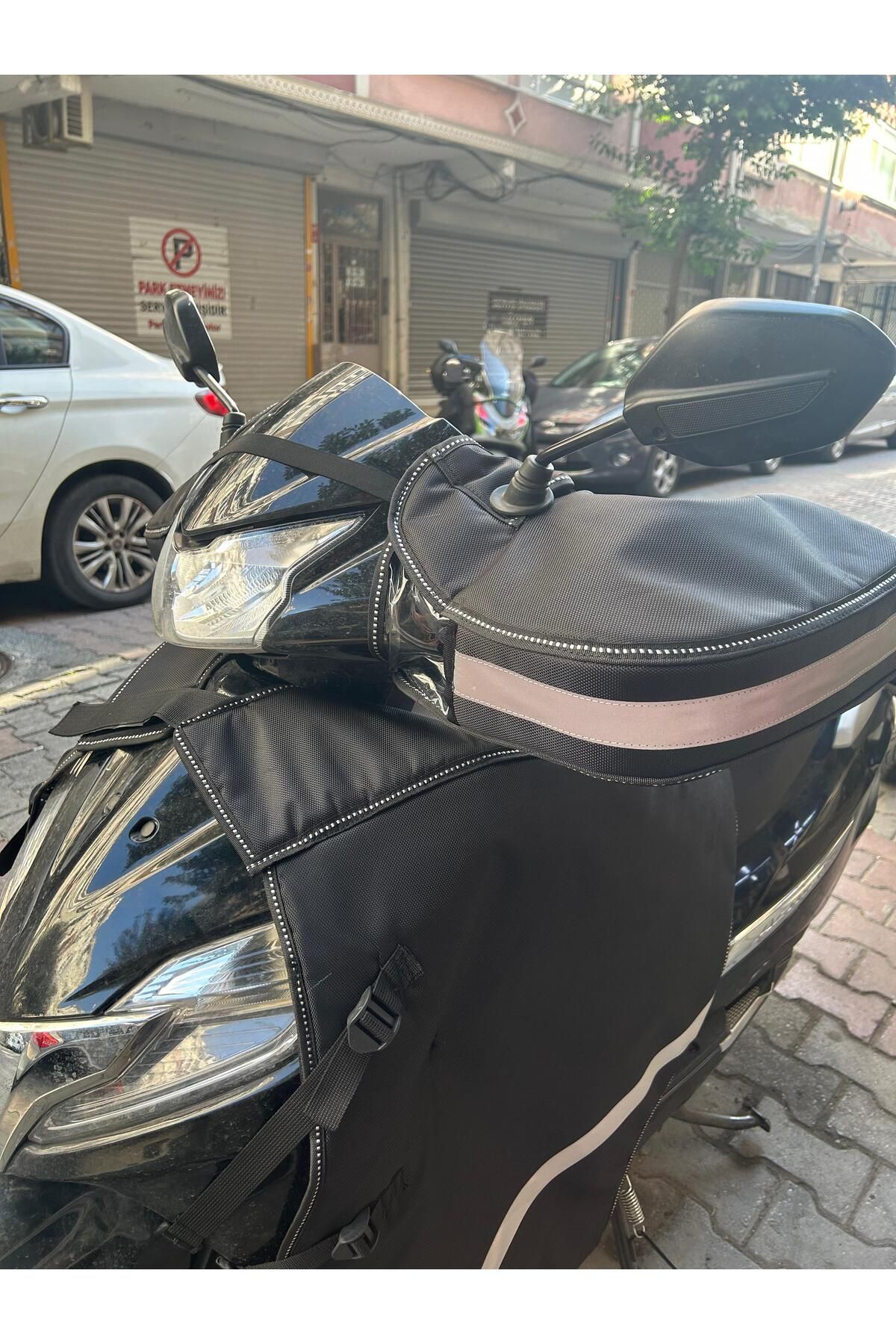 DOT CYCLE Honda Dio Activa S Spacy Hero Dash Scooter Elcik Rüzgarlık Su Rüzgar Geçirmez Yünlü 1. Sınıf