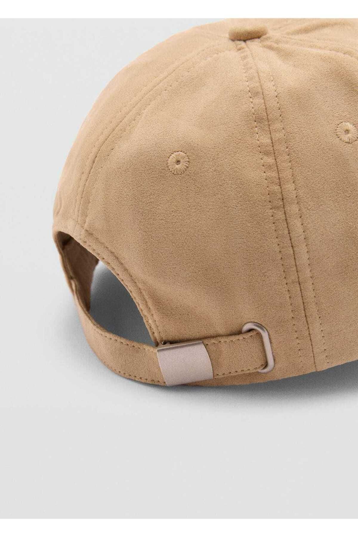 MANGO Man-Suede Look Hat 4