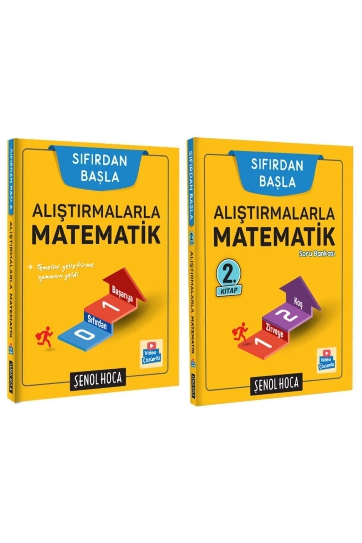 Şenol Hoca Yayınları Sıfırdan Başla - Alıştırmalarla Matematik 1 Ve 2 / 2 Kitap