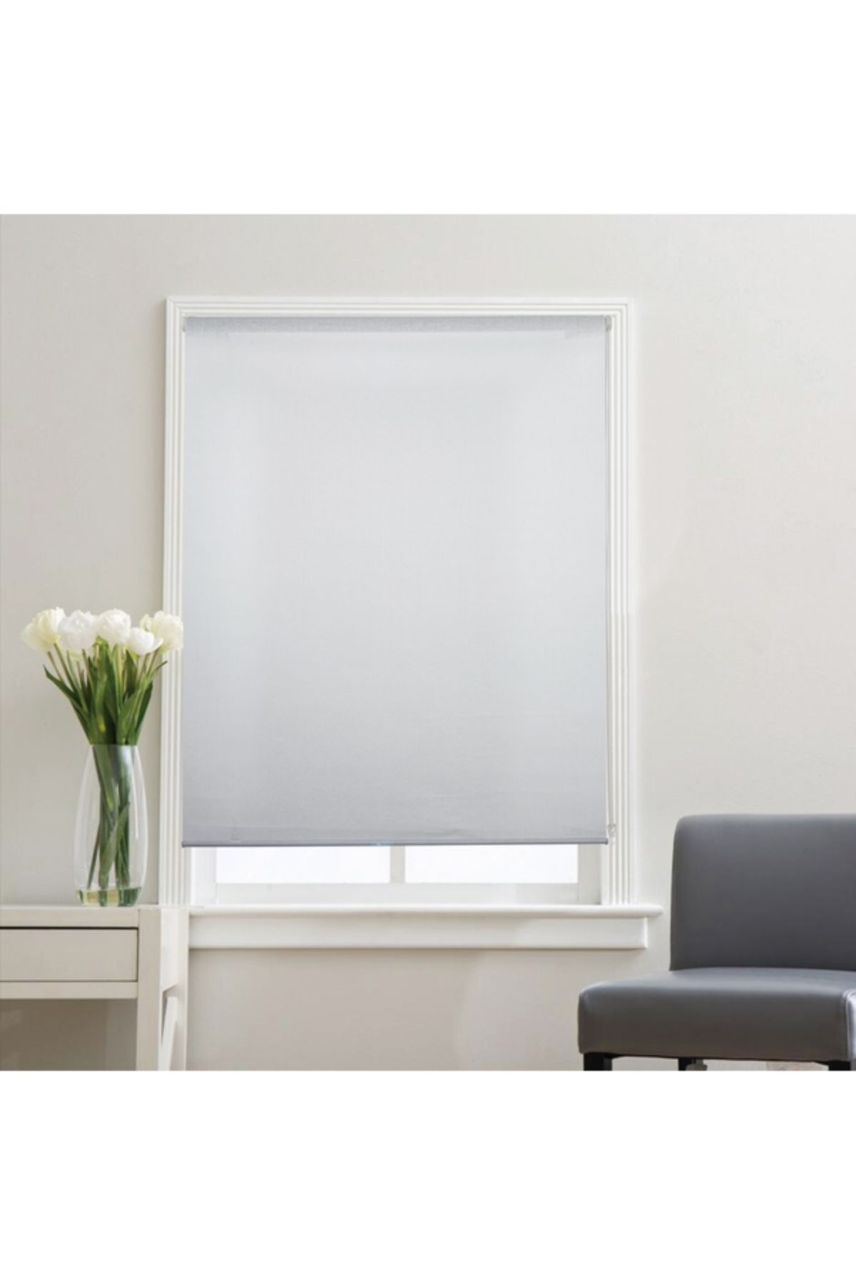 micasa-Easy to Install Jacquard Plain Roller Blinds 240 x 120cm 1