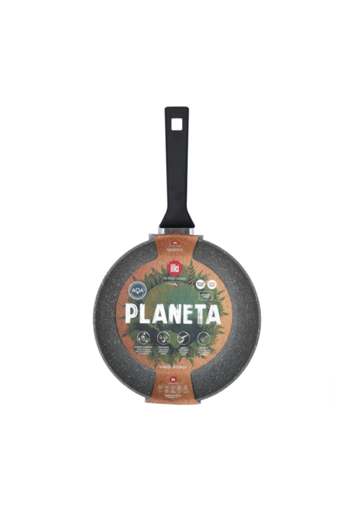 ILLA-Non-Stick Bakelite Handle Planeta Frying Pan 26cm 3