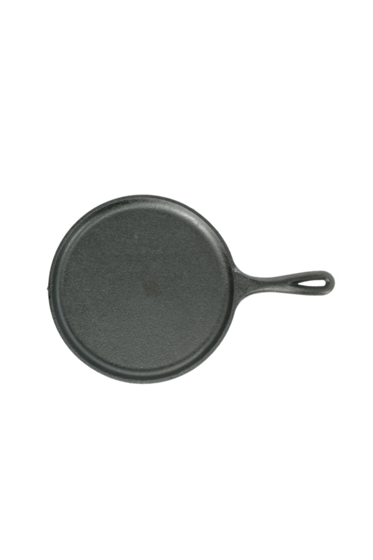 Lodge-Cast Iron Durable Round Griddle with Handle 10.5inch 5