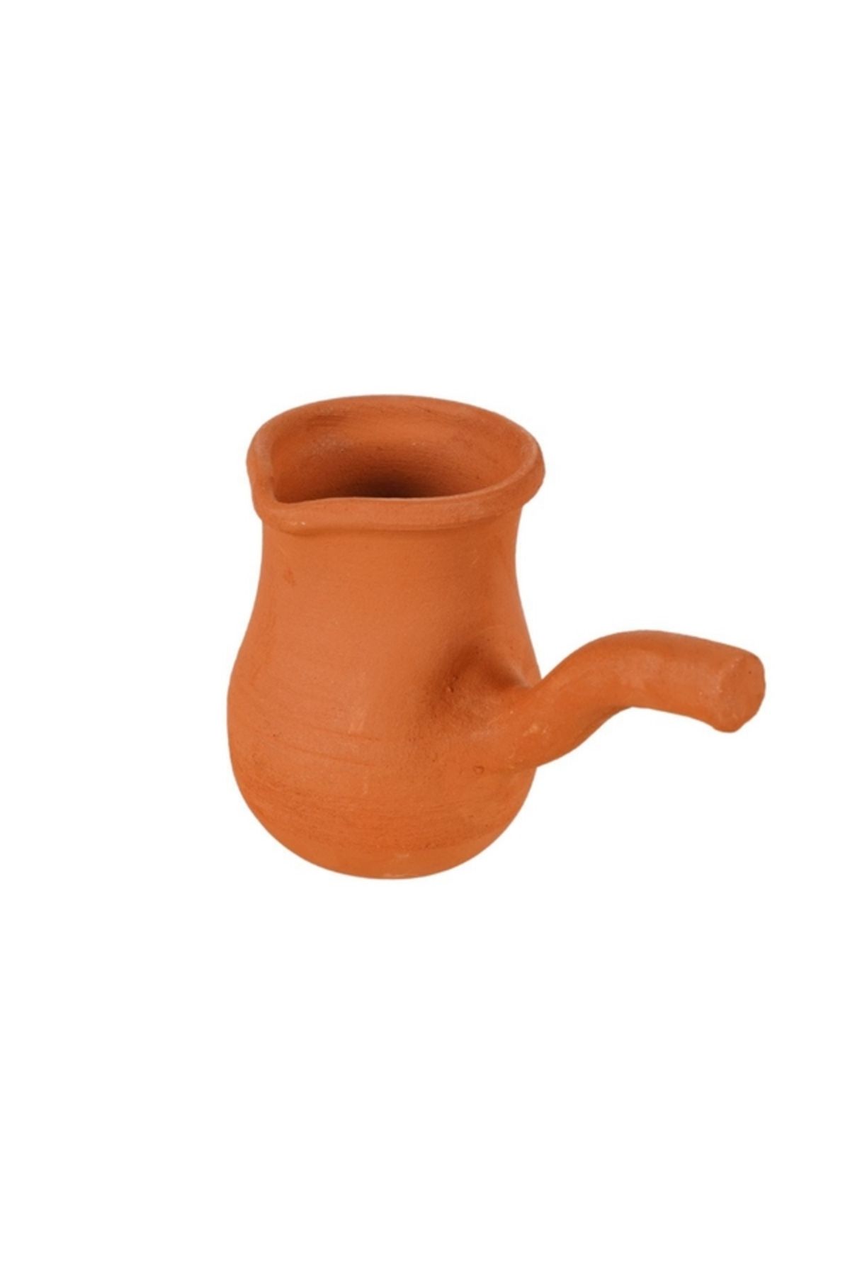 ELİZİ-Elegant Design Handmade Big Size Clay Coffee Pot 600ml 1