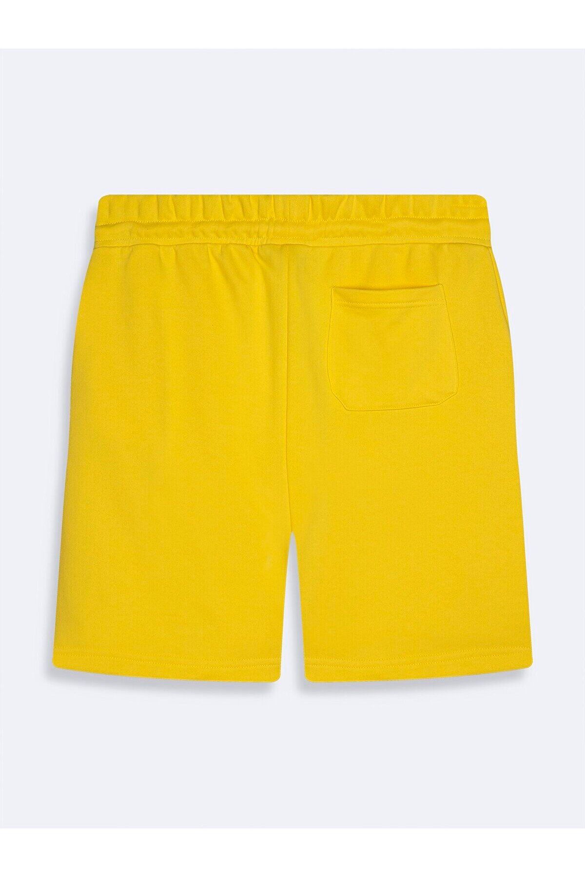 Ltb-Jogger Yellow Shorts 2