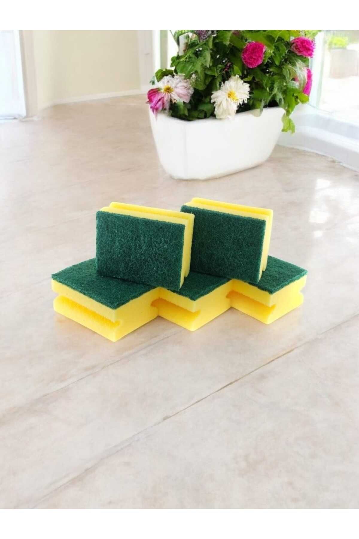 Montbell-Magic Yellow Sponge Set of 5 - Dish Sponge 1