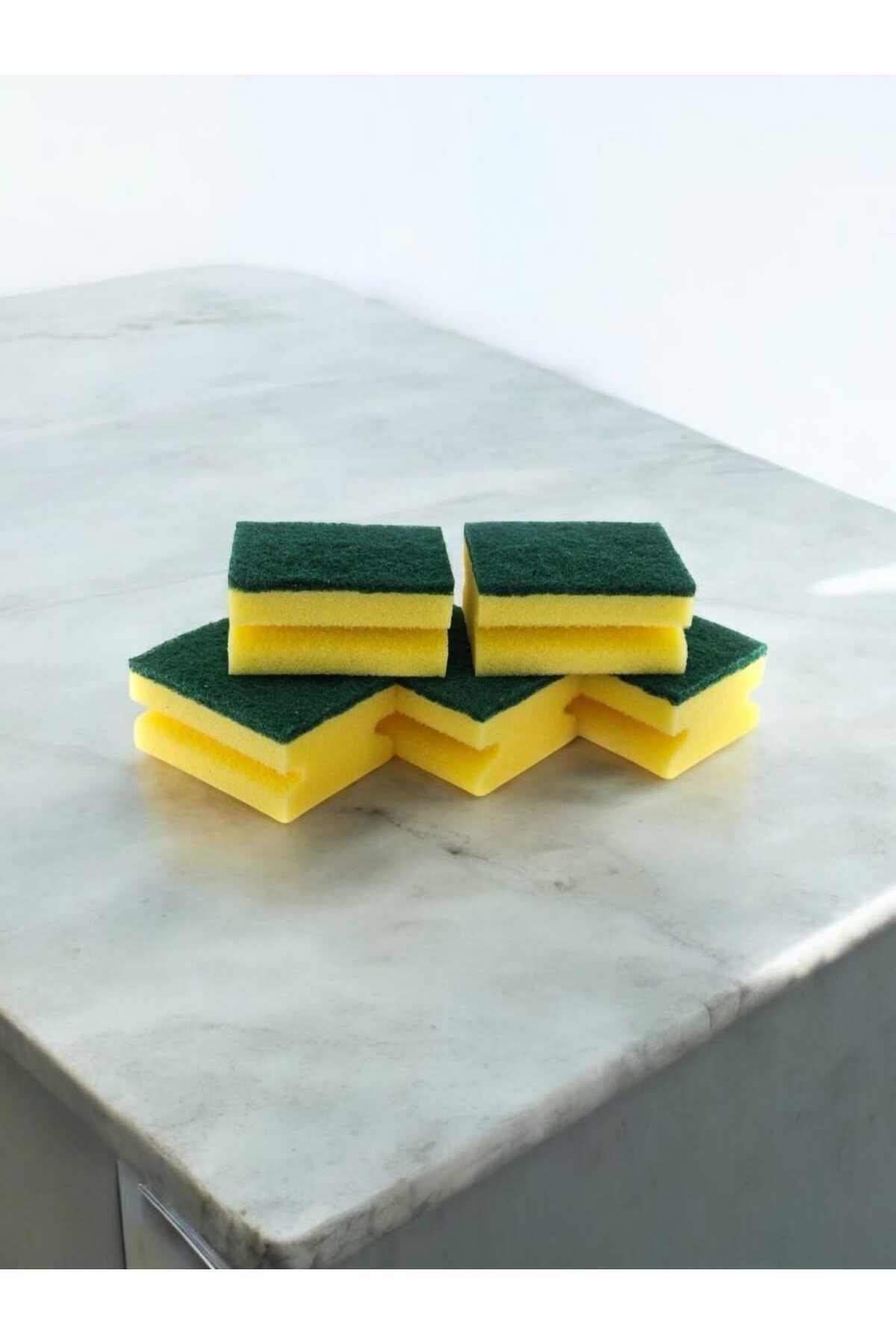 Montbell-Magic Yellow Sponge Set of 5 - Dish Sponge 2