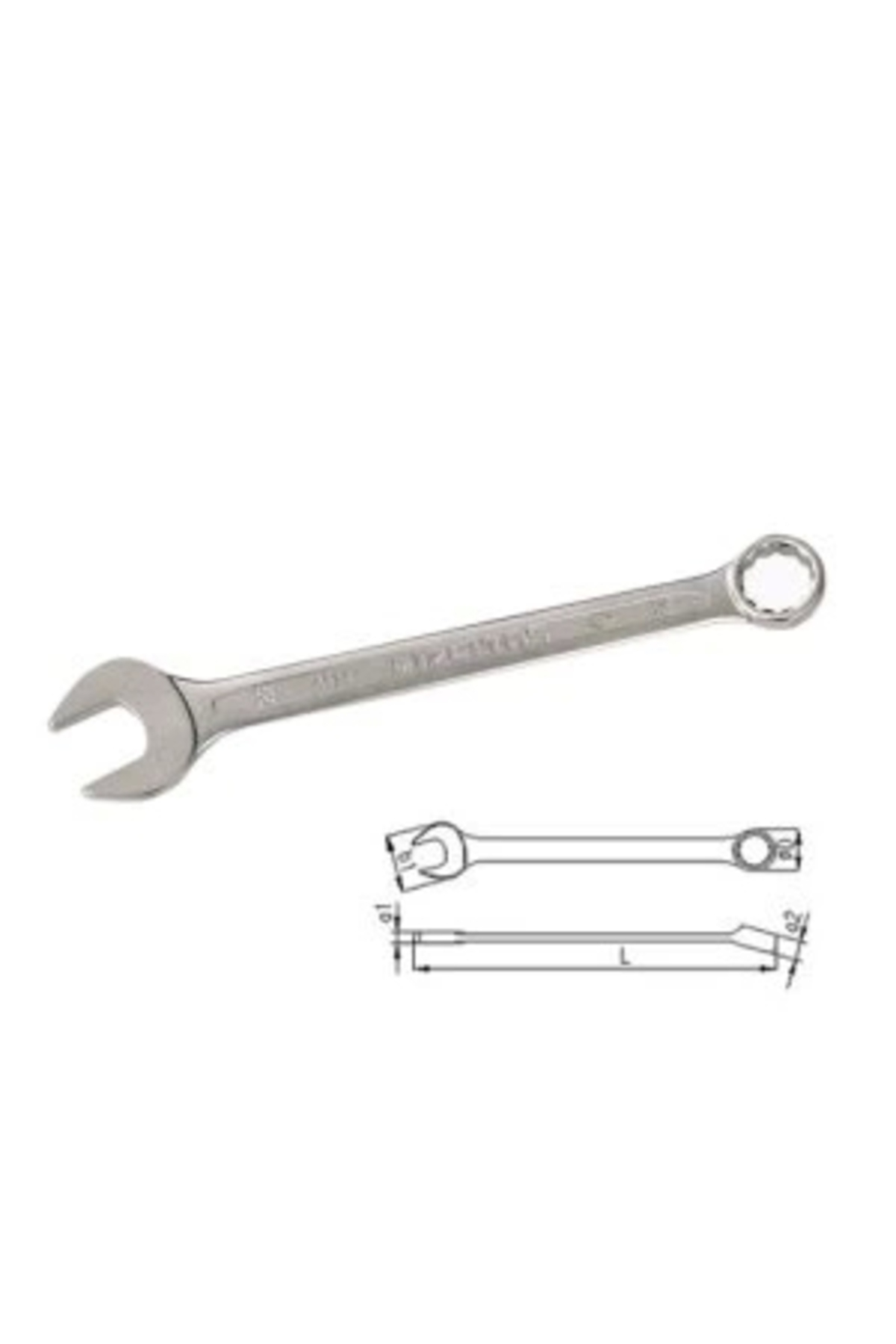 0320020017 17mm Kombine Anahtar Kısa Boy