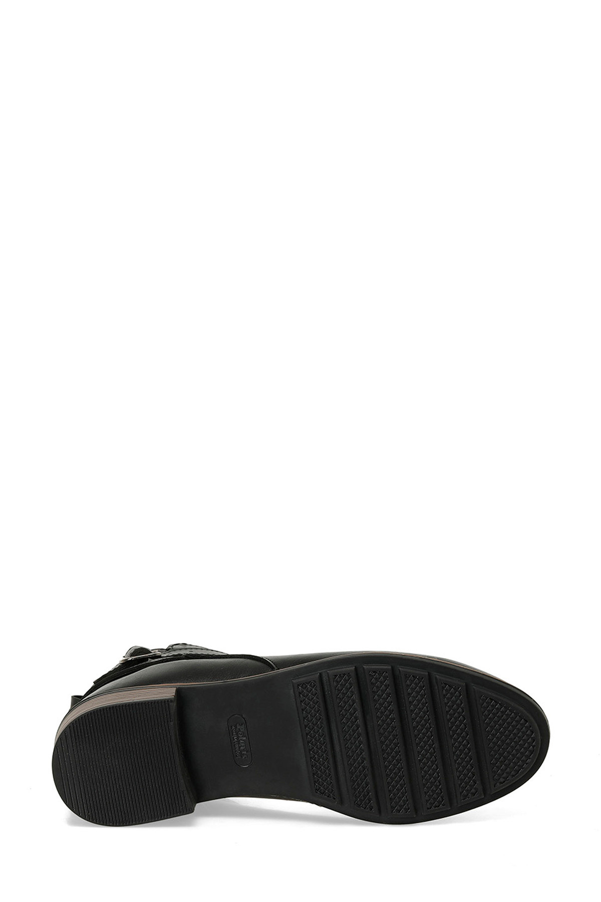 Polaris-322093 .Z 4PR Μαύρα Γυναικεία Flat Μποτάκια 6