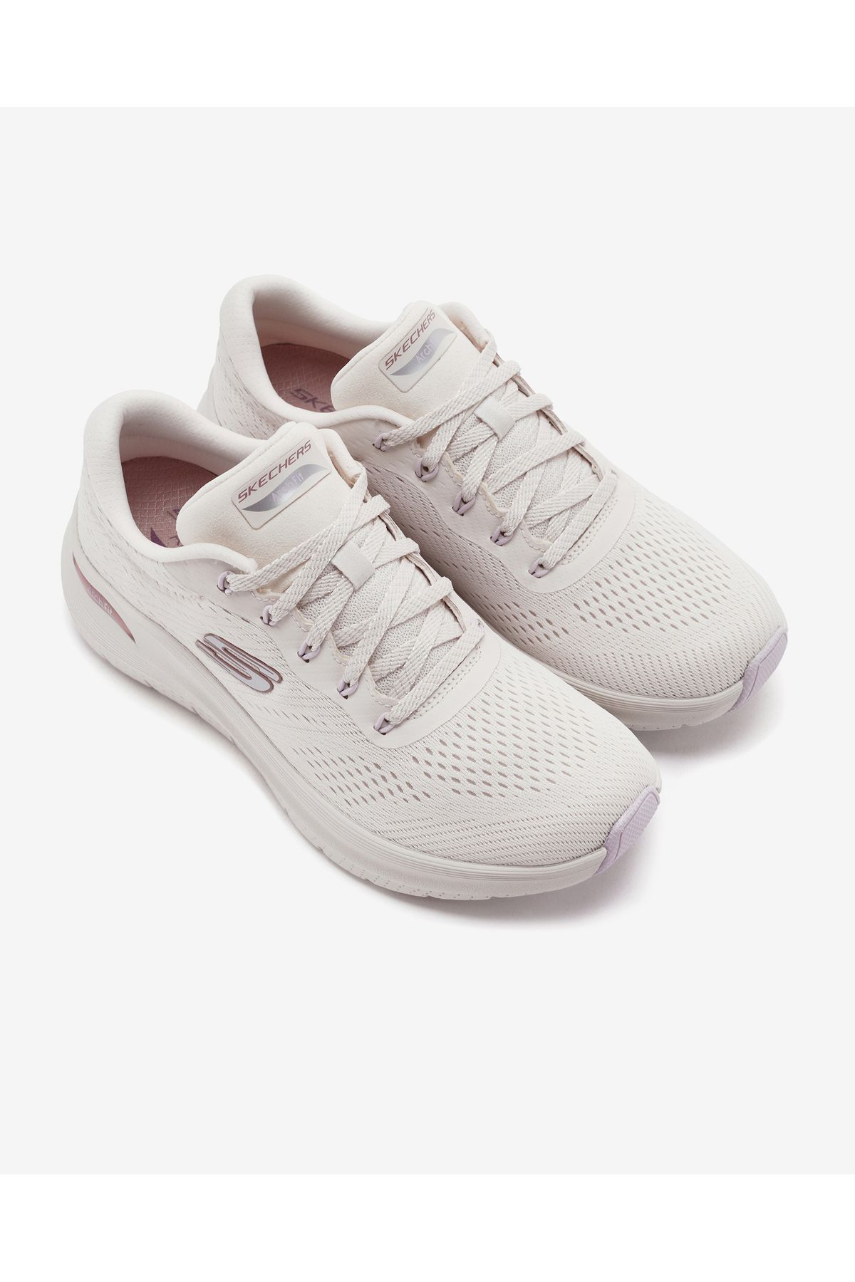 SKECHERS-Arch Fit 2.0 – dámské béžové tenisky Big League 150051 Ntmt 6