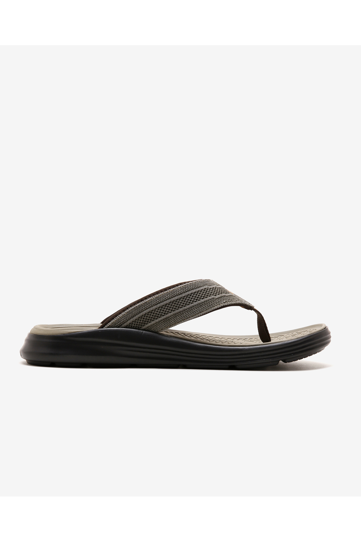 Resim SKECHERS Thong Sandal Erkek Kahverengi Parmak Arası Terlik 204383 LTBR 