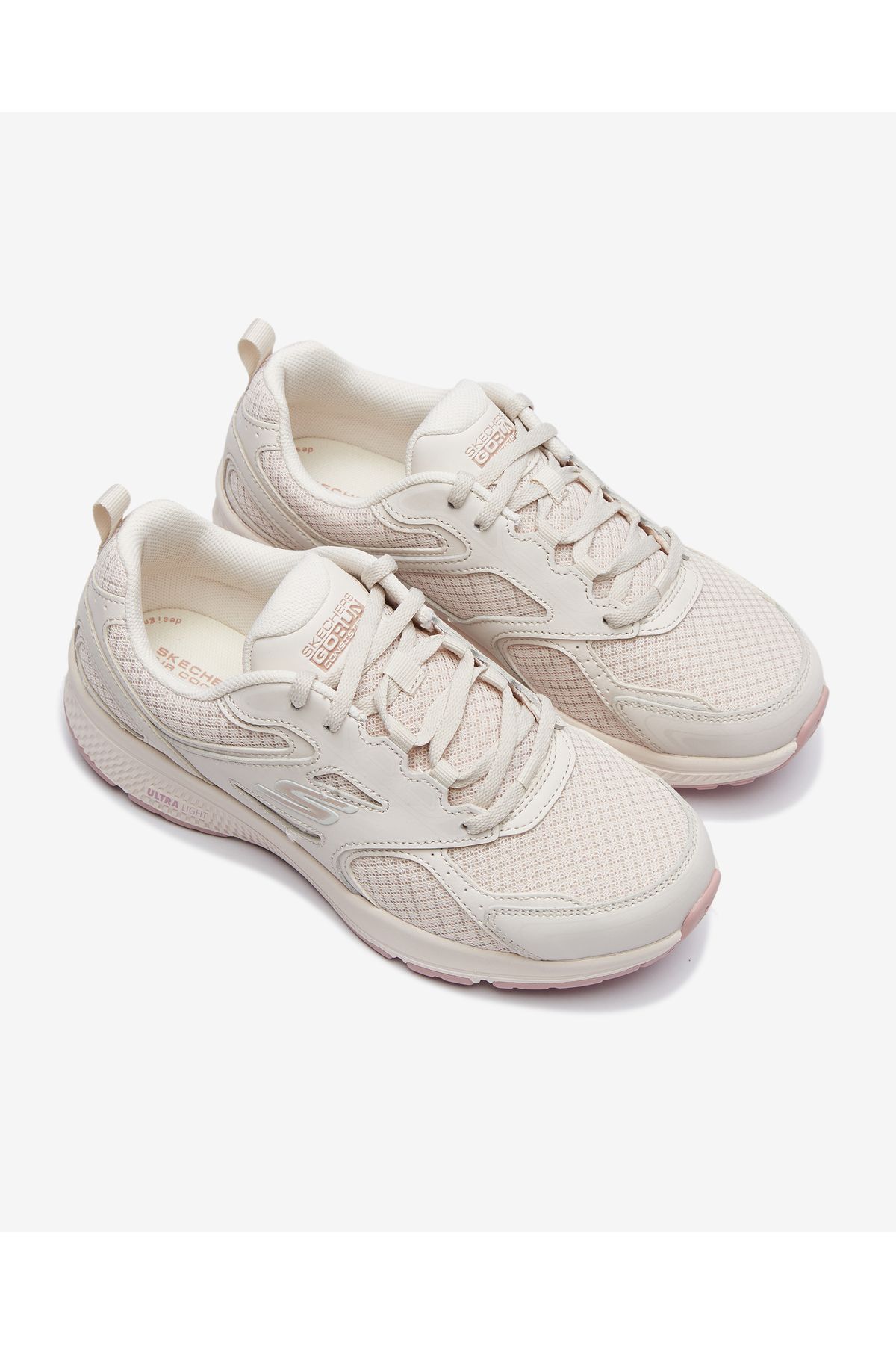 SKECHERS-Pantofi de alergare bej pentru femei Go Run Consistent 128075   nat 6