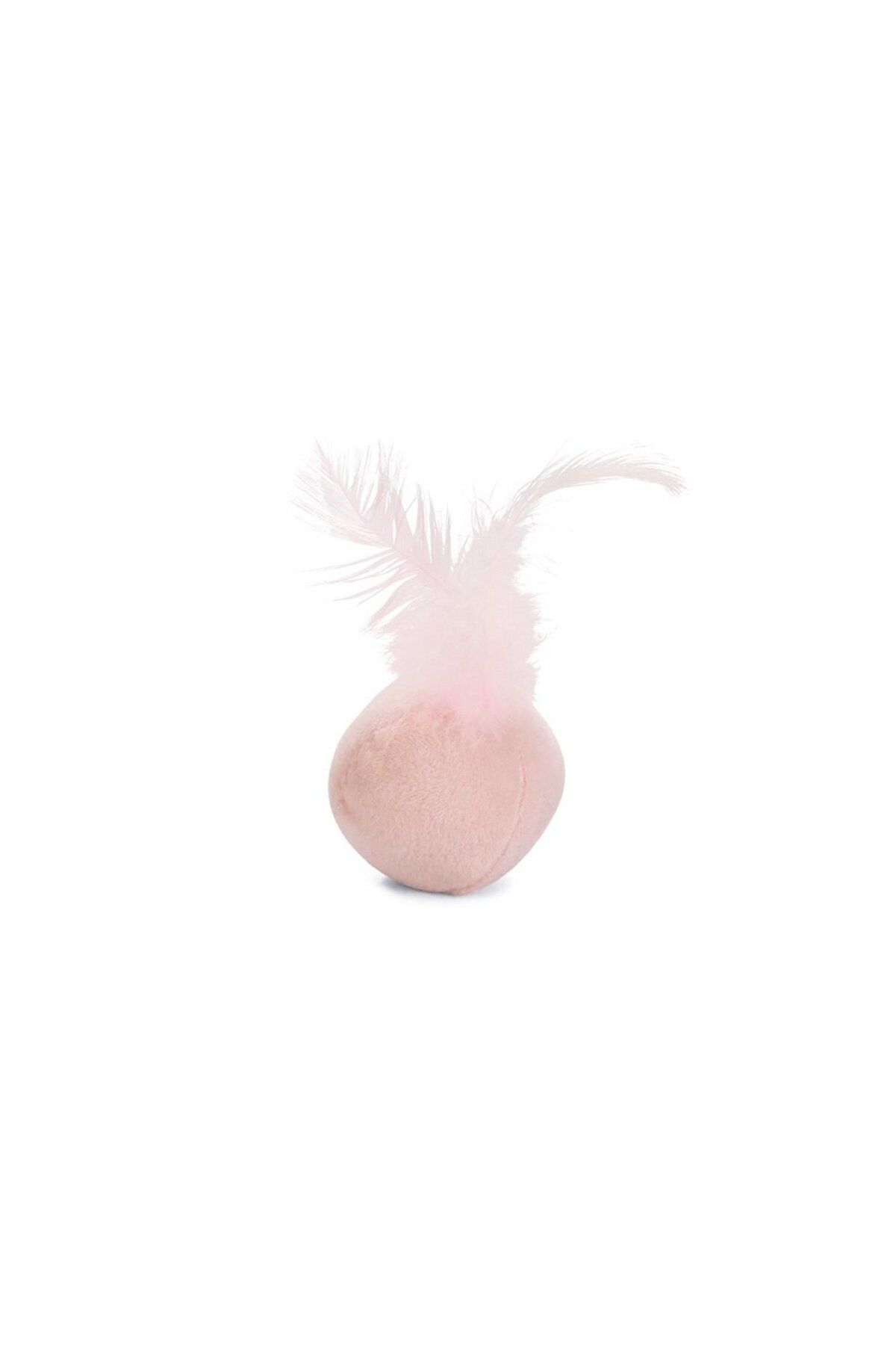 teknotrust Yumuşak Peluş Tüylü Kedi Oyuncağı, 5cm, Pembe