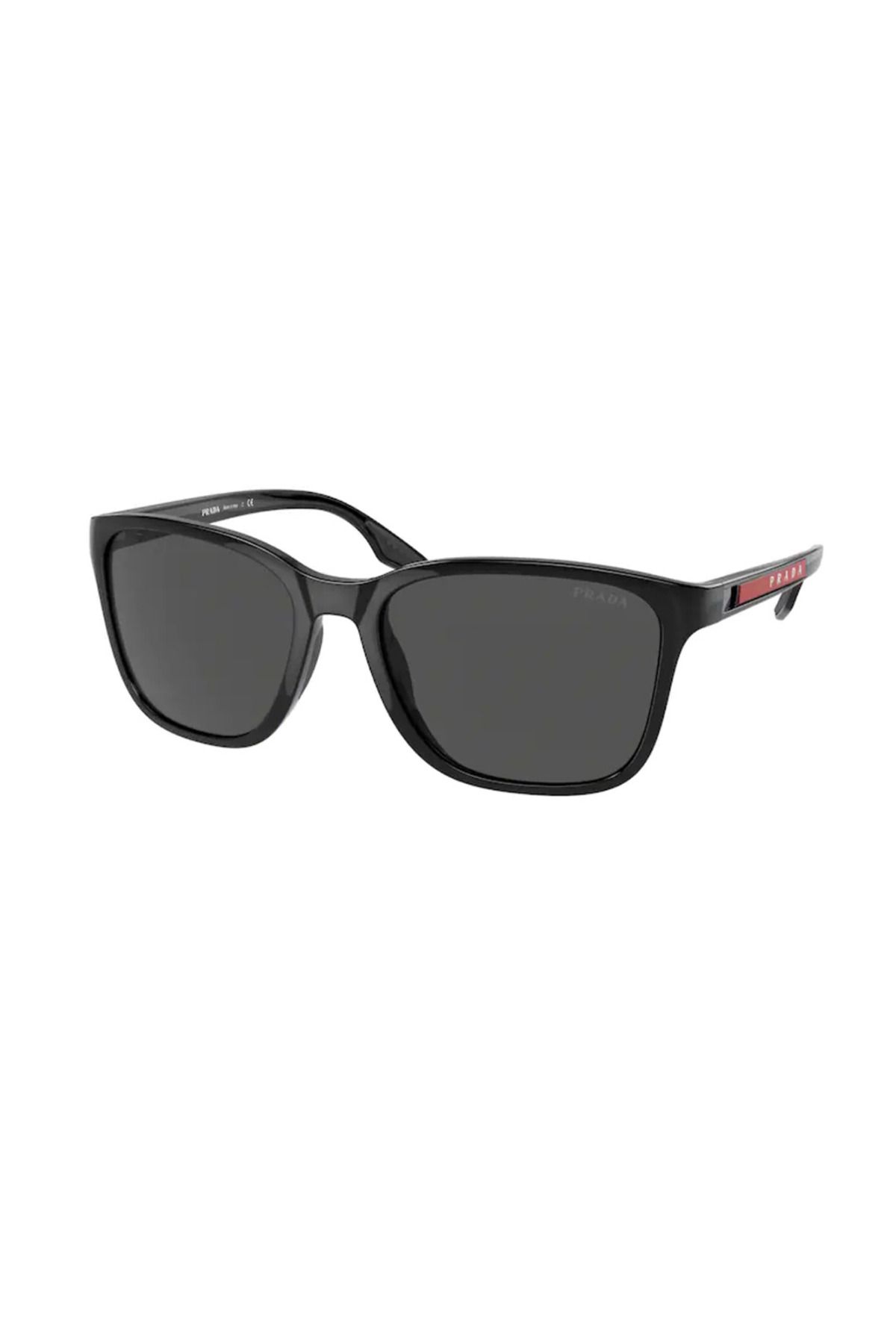 Prada Men s Rectangular Black Bone Sunglasses Sps 02w 1ab06f 57 Trendyol