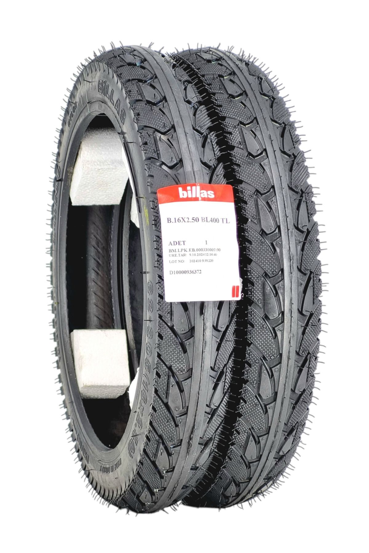 Billas VOLTA VSX LASTİK TAKIMI 16X250 (62-305) TL (TUBELESS - DUBLEKS) BL400SET