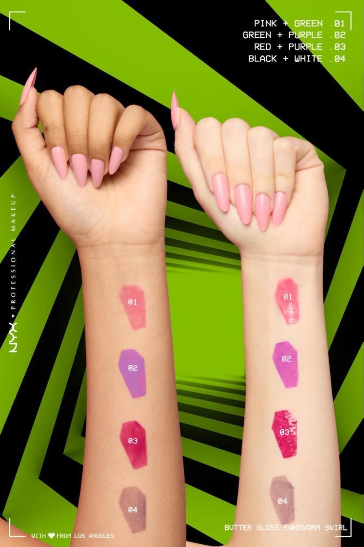 Beetlejuice Özel Koleksiyon Dudak Parlatıcısı - 03 Purple + Red — بنفش NYXBTTLJUCEOKDUDKPRLTC — تصویر 5 از 6