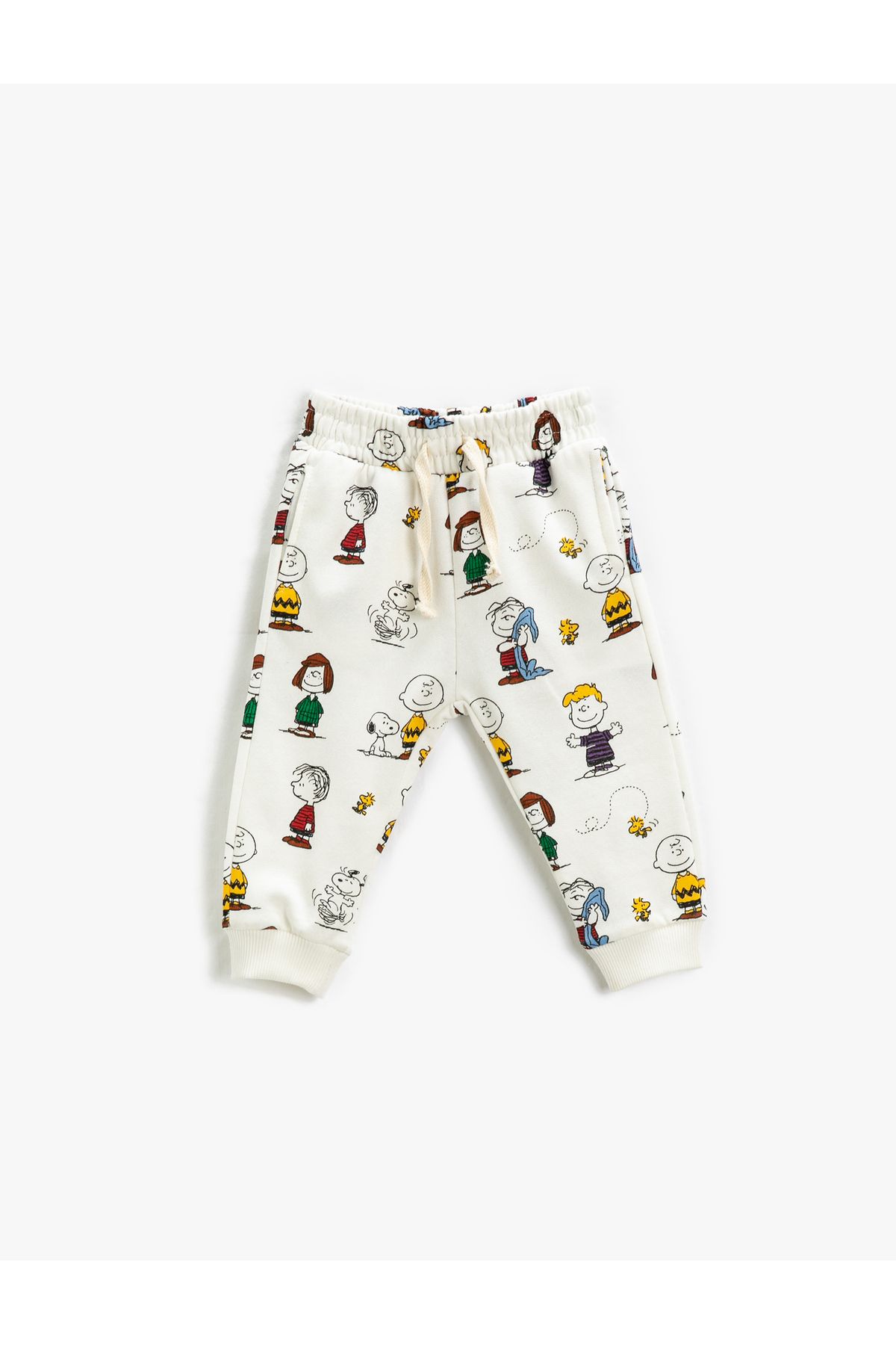 Koton-Snoopy Printed Jogger Sweatpants Licensed Cotton with Pockets 1