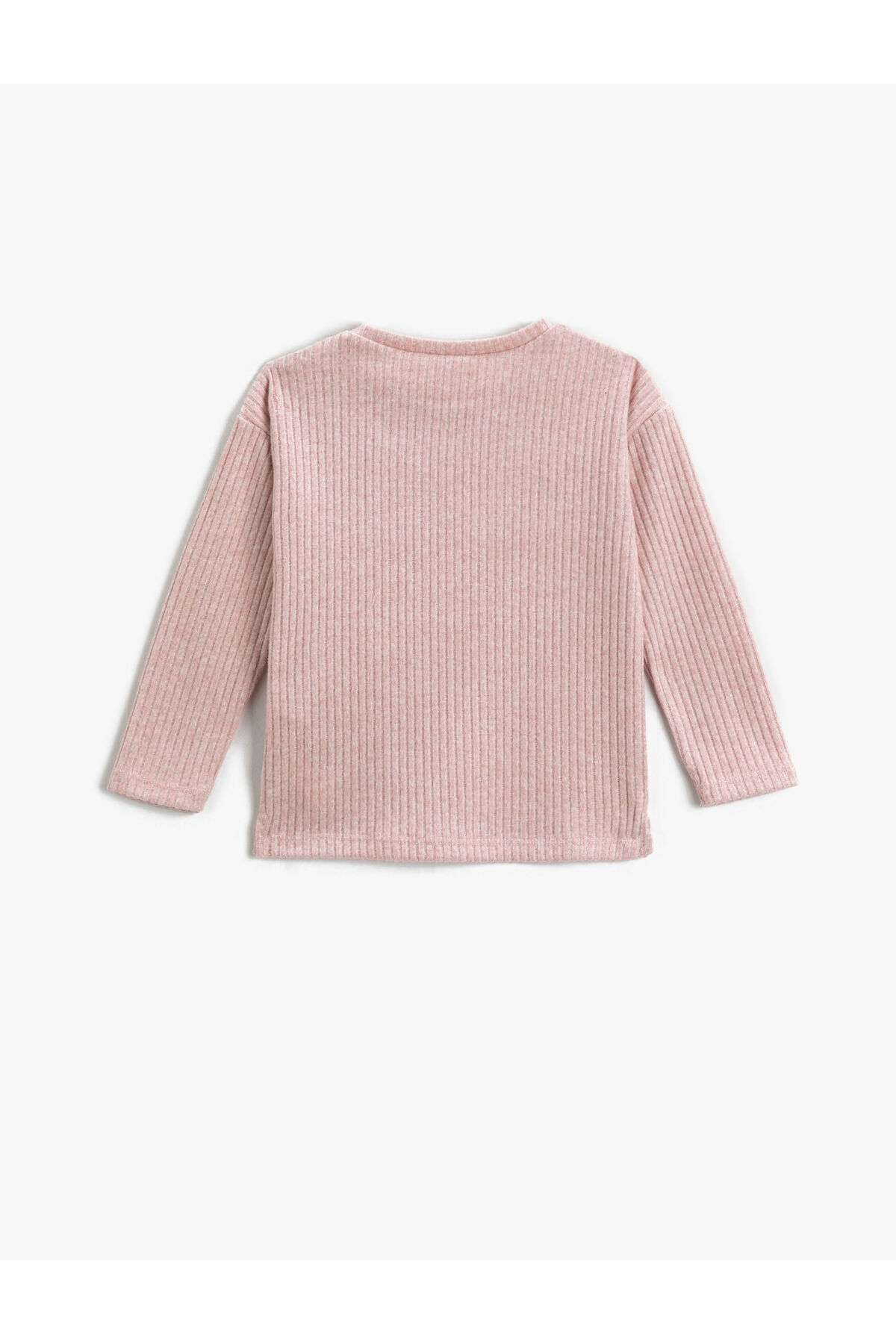 Koton Basic Ribanalı Uzun Kollu Tişört fotoğrafı 2 (önizleme)