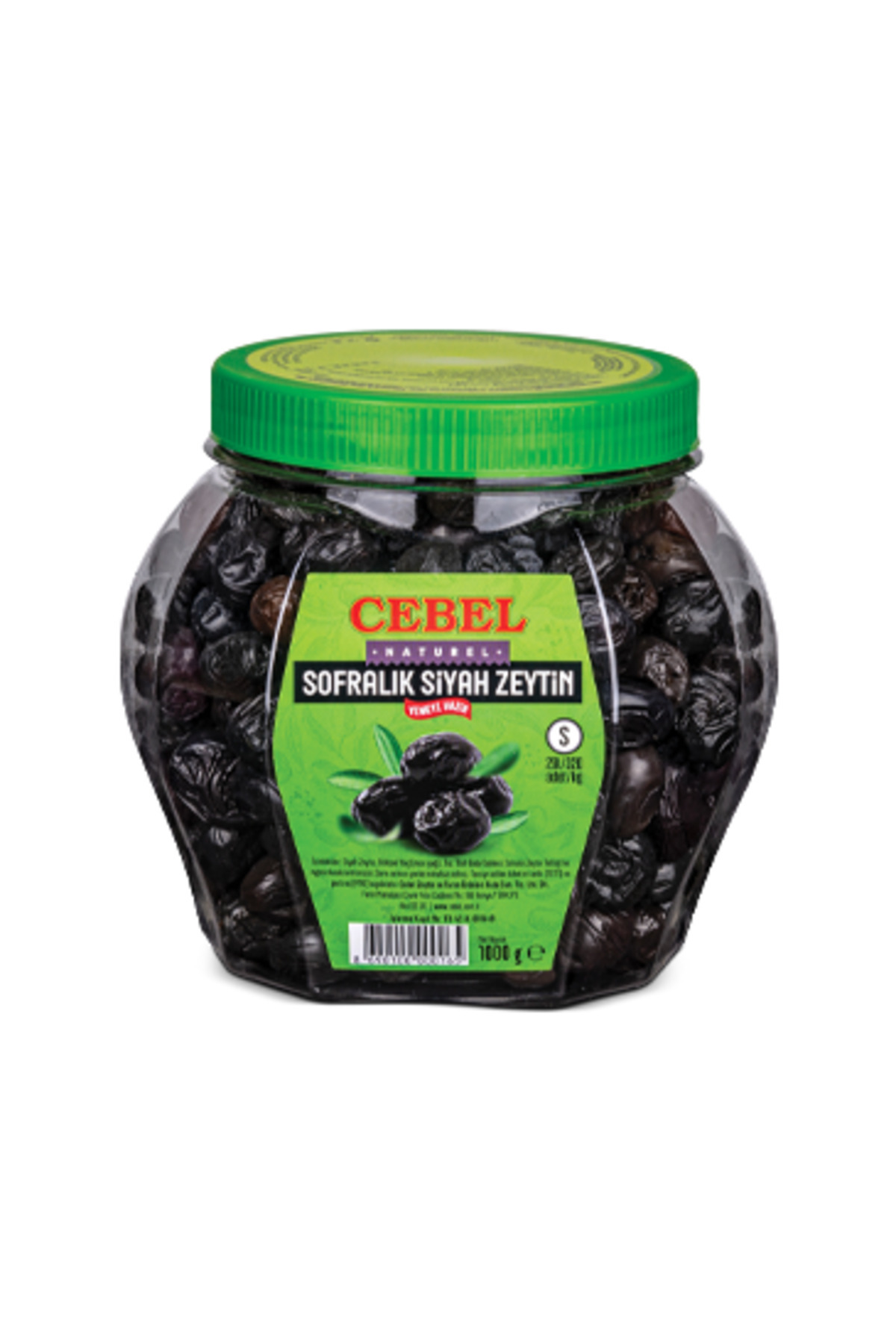Cebel S.Zeytin 1000 gr Pet (İri) (S | 291-320) - Fiyatı, Yorumları