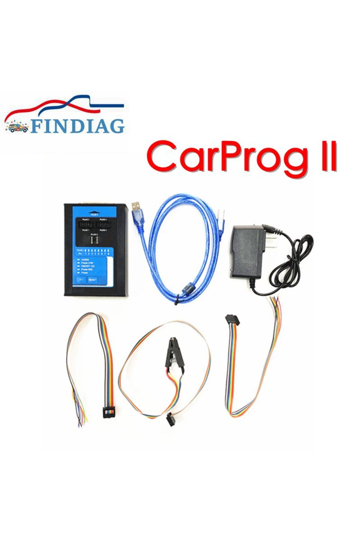 Choice-CarProg II Car Prog 2 Full Set ECU Programmer Auto ECU Chip Tuning Tool Program for CRASH DATA Ai... 1