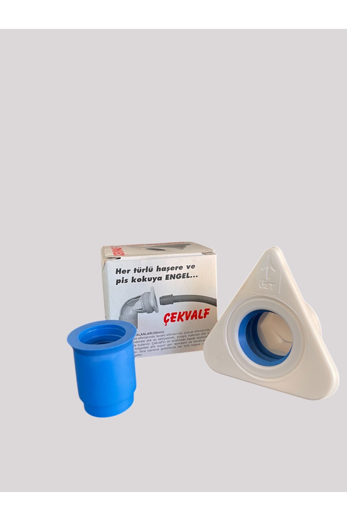 ERPLASSAN Lavabo Gideri Koku Önleyici, Çekvalfli Adaptör Conta, Kötü Kokulara ve Haşerelere Son