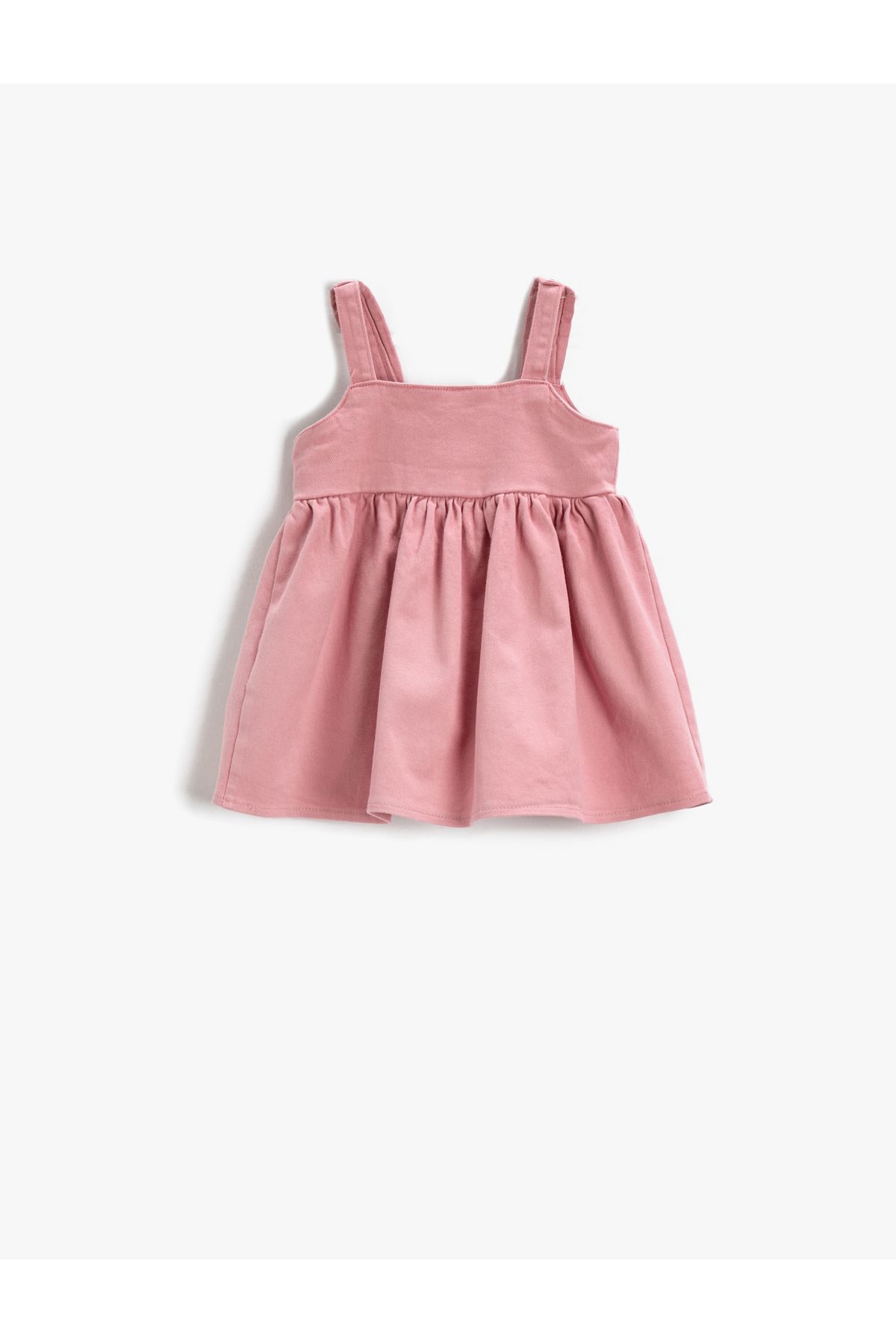 Koton-Rochie Salopet Bumbac Brodat Inimă Aplicată Ureche 2