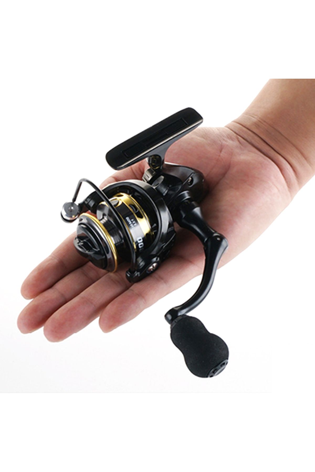 Choice-Mini Fishing Reel ZP 500/800 Series Powerful Spinning Fishing Reels Gear Ratio 5.2:1 Pocket Fishi... 2