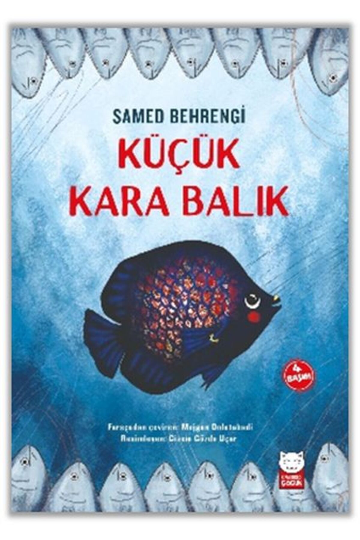 Kırmızı Kedi Çocuk Küçük Kara Balık