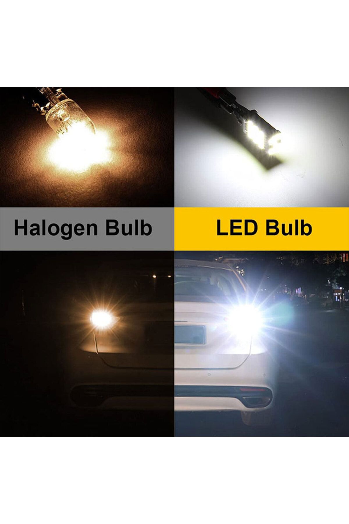 Choice-2pcs For Toyota Rav4 2006-2015 2016 2017 2018 2019 2020 2021 2022 Led Backup Light Reverse Bulb C... 2