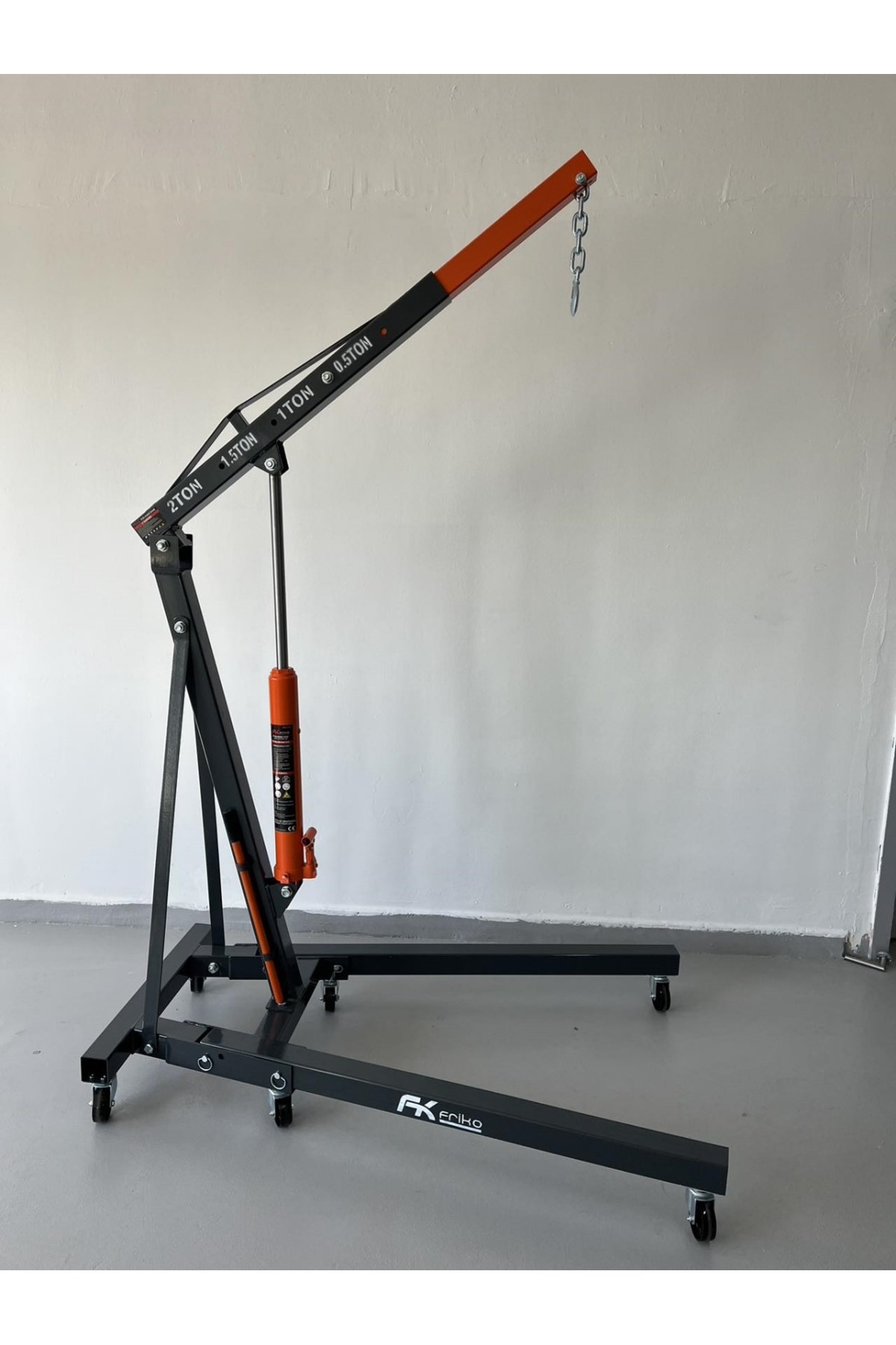 FK Friko 1 Ton Katlanabilir Hidrolik Vinç Caraskalı