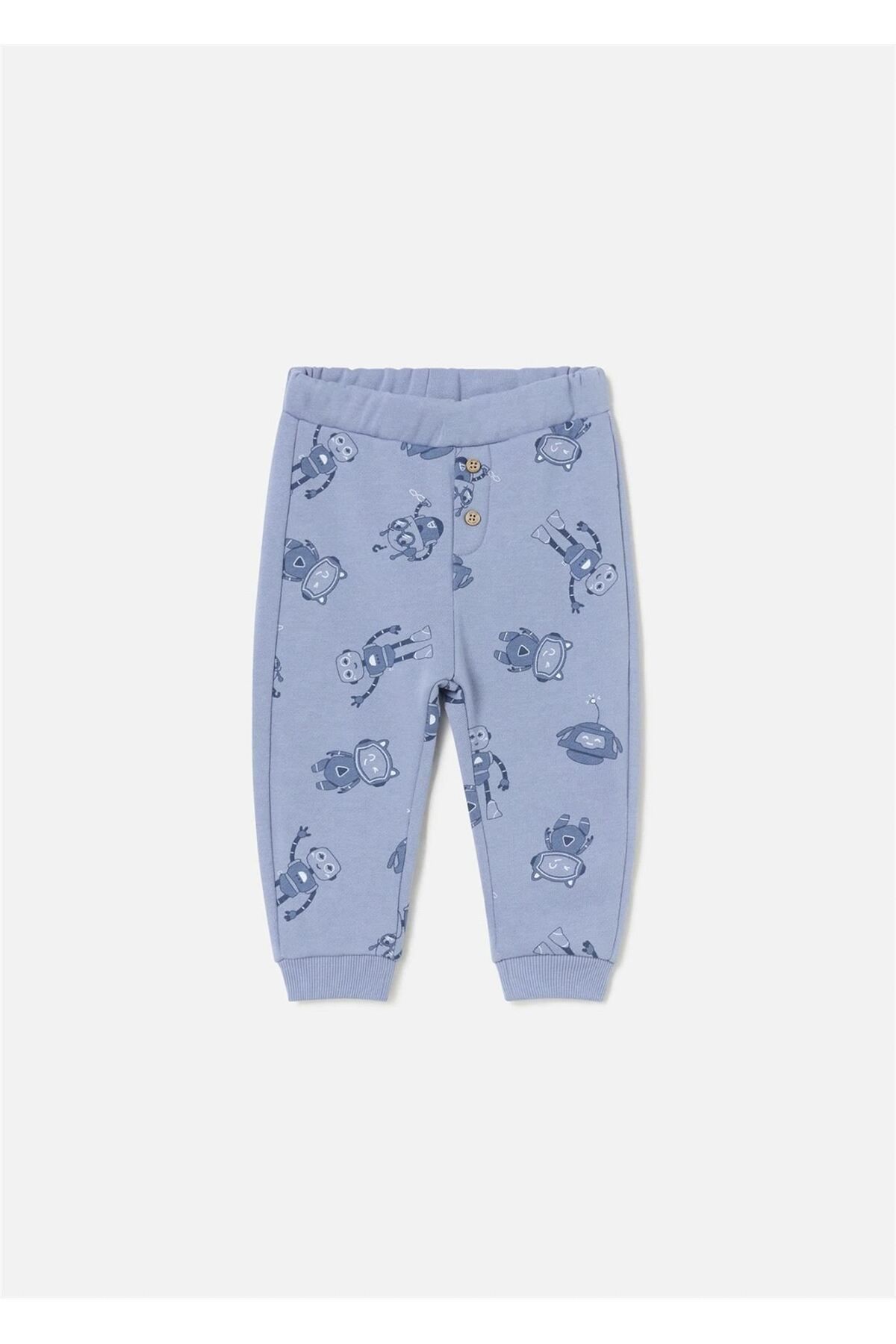 MAYORAL-Baby Boy Blue Printed Sweatpants - 2541 1