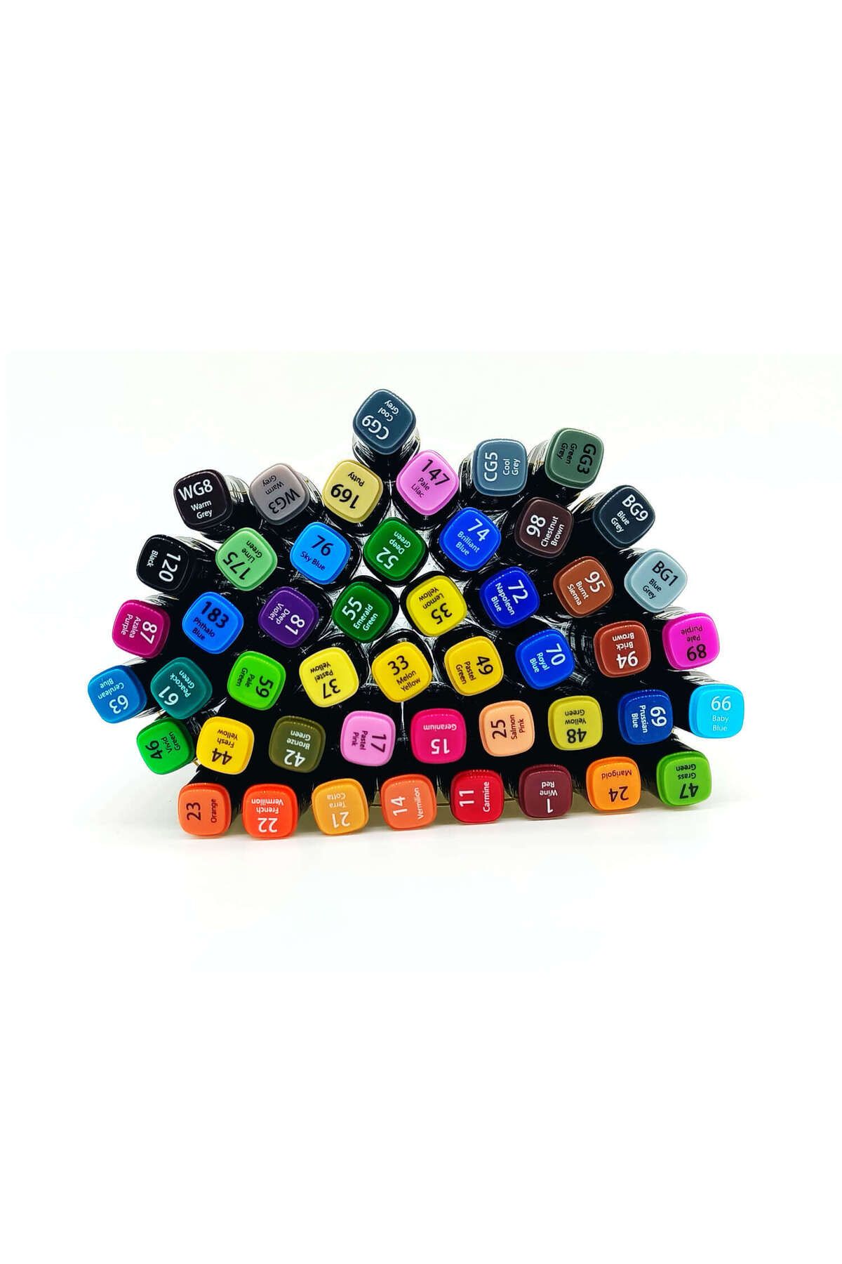 Südor-Mona Lisa Tocuhblack - Double Sided Marker Pen Set of 48 2