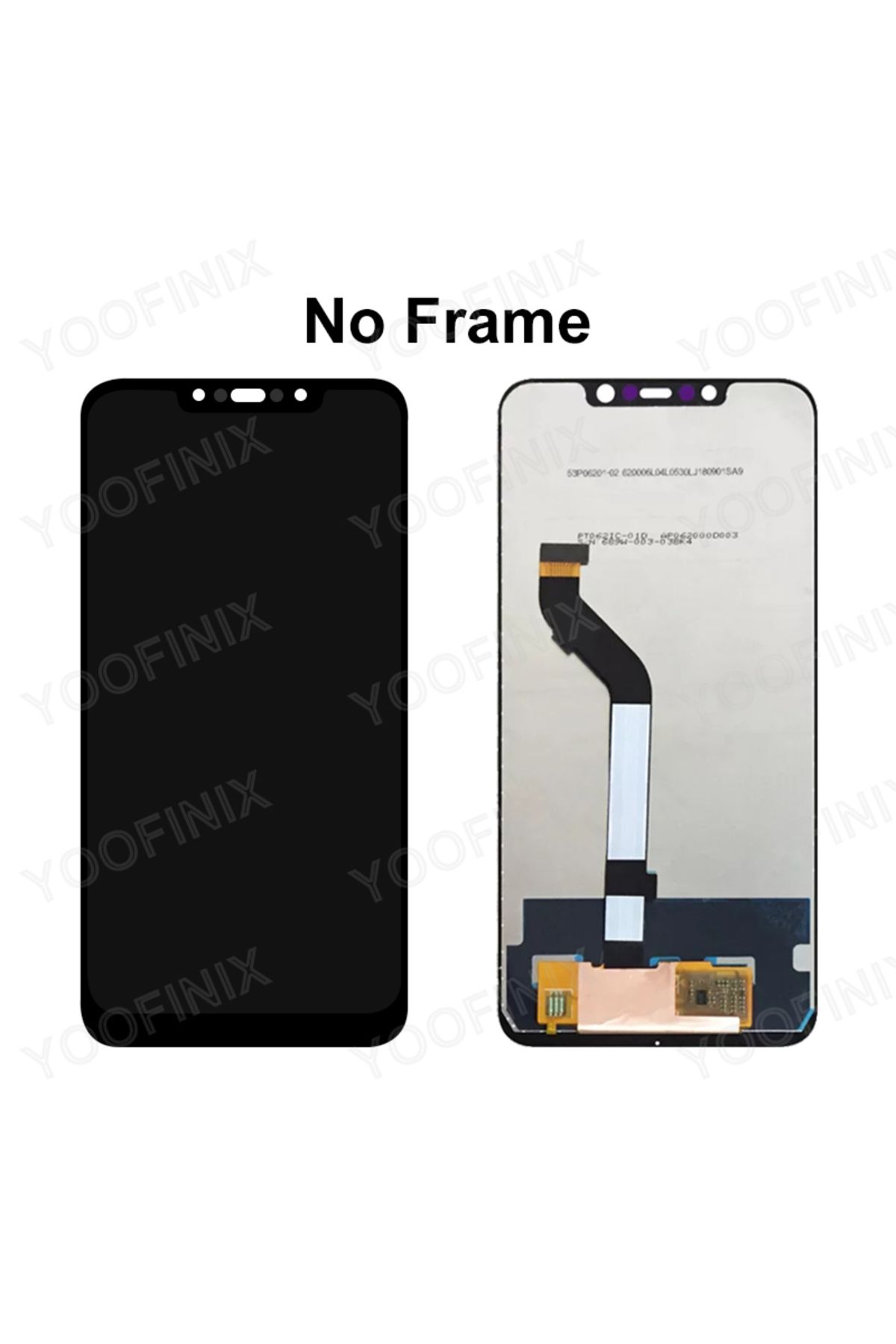 YOOFINIX-مجموعة محول رقمي لشاشة LCD تعمل باللمس لهاتف Xiaomi Pocophone F1 لهاتف Xiaomi POCO F1 LCD M1805E... 3