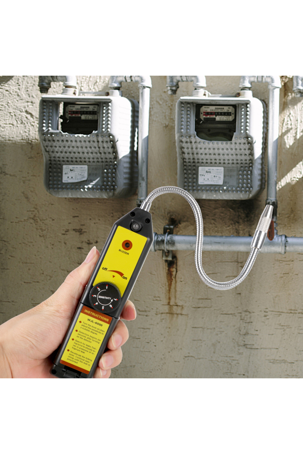 Choice WJL6000 Gas Leakage Tester Refrigerant Gas Analyzer Car