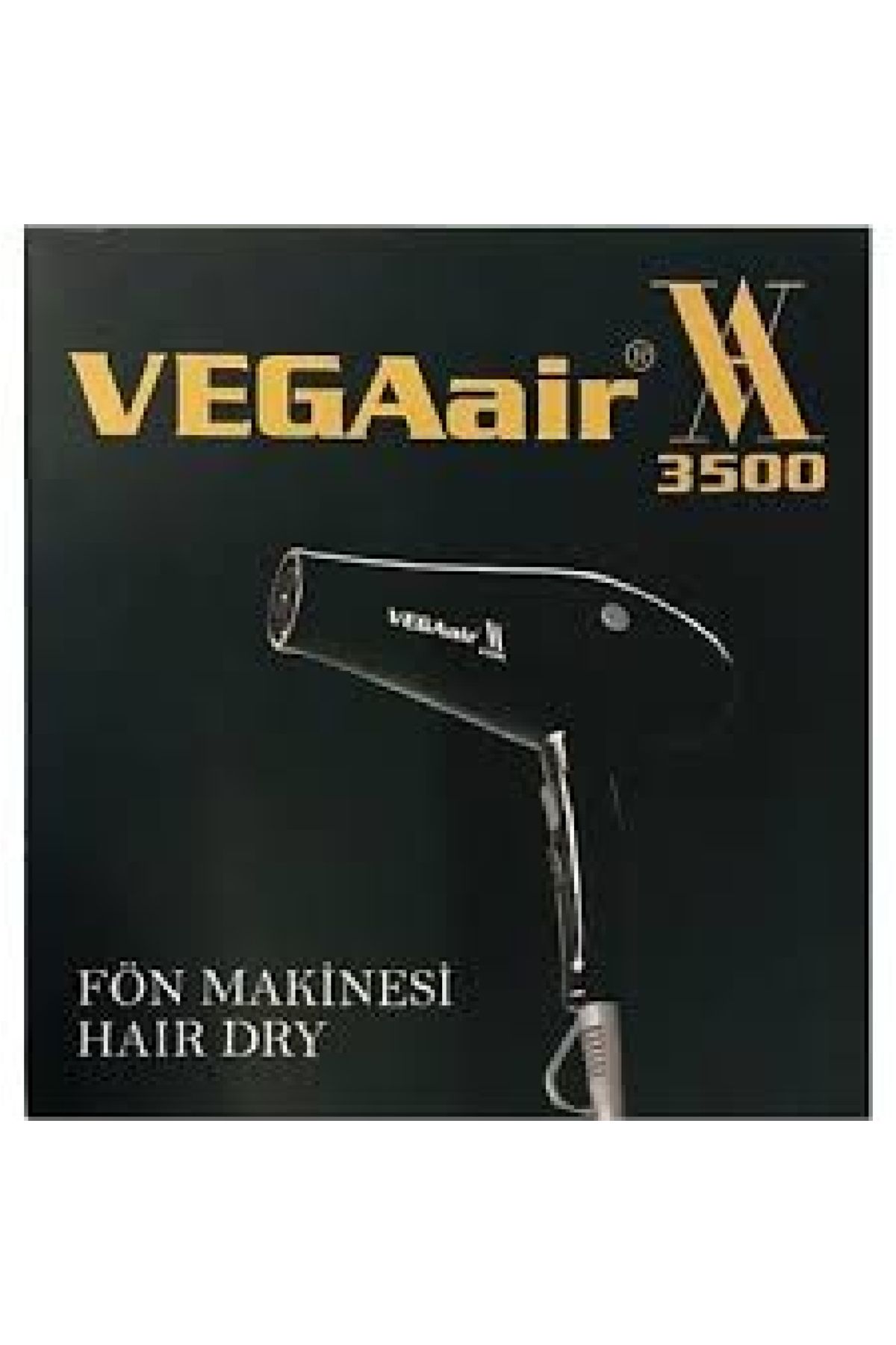 Vega Air 3500 Gerçek 2500 Watt Profesyonel Fön Makinası