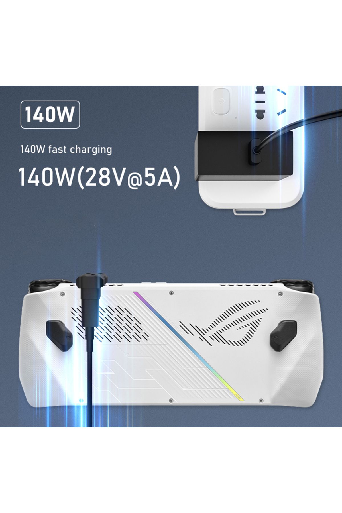 APWIKOGER-For ASUS Rog Ally Usb C Male To Female Adapter Connector PD140W 20Gbps 8K@60Hz USB Type C Adapter... 6