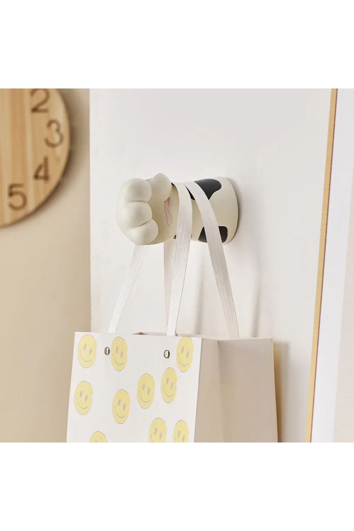 Choice-Home Decoration Creative Cat Claw Wall Vase for Dried Flower Modern Style Interior Hanging Orname... 4
