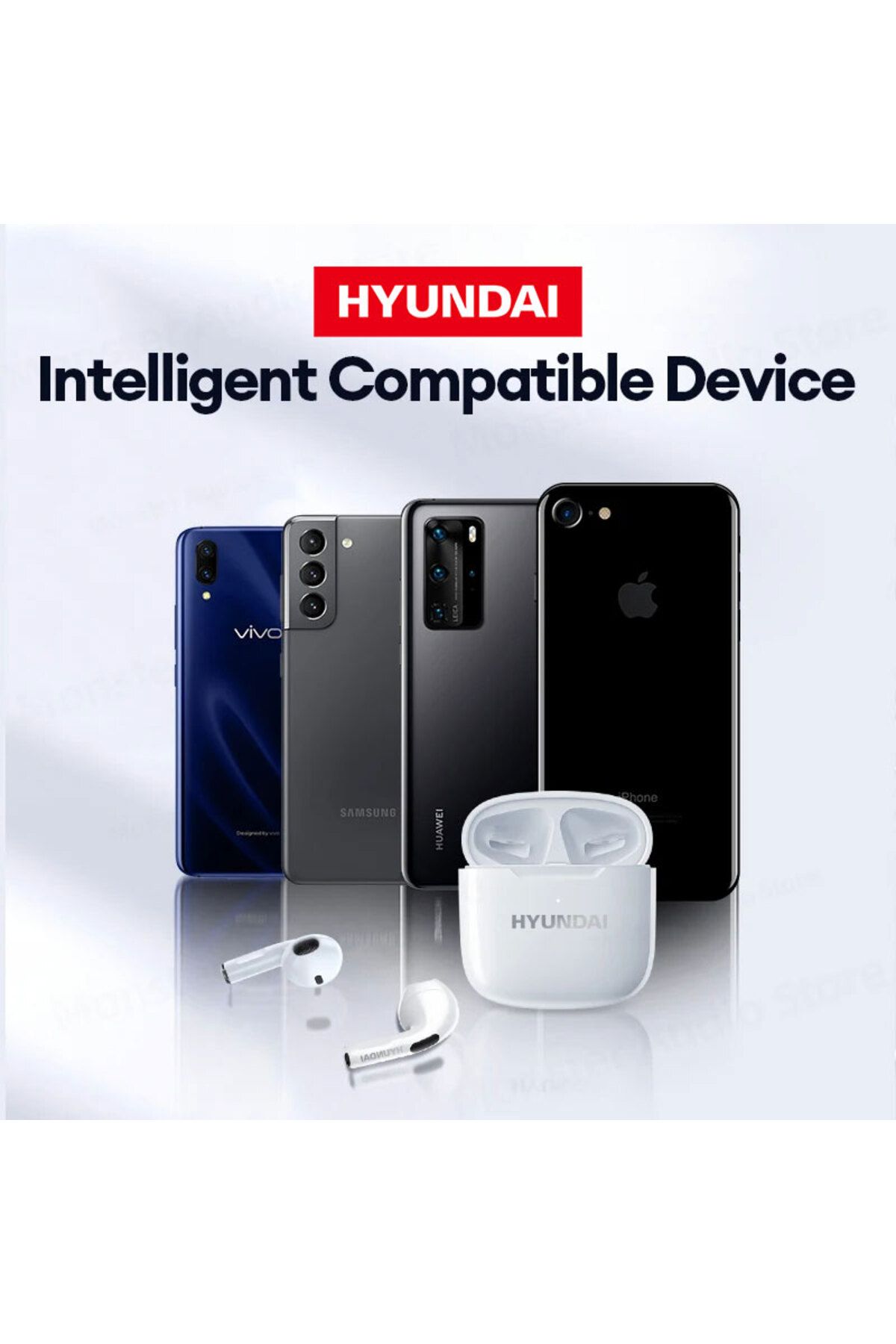 Choice-Wireless HYUNDAI HY-T02 Bluetooth 5.3 TWS Earphones Gaming Sports Waterproof Earbud Built-... 4