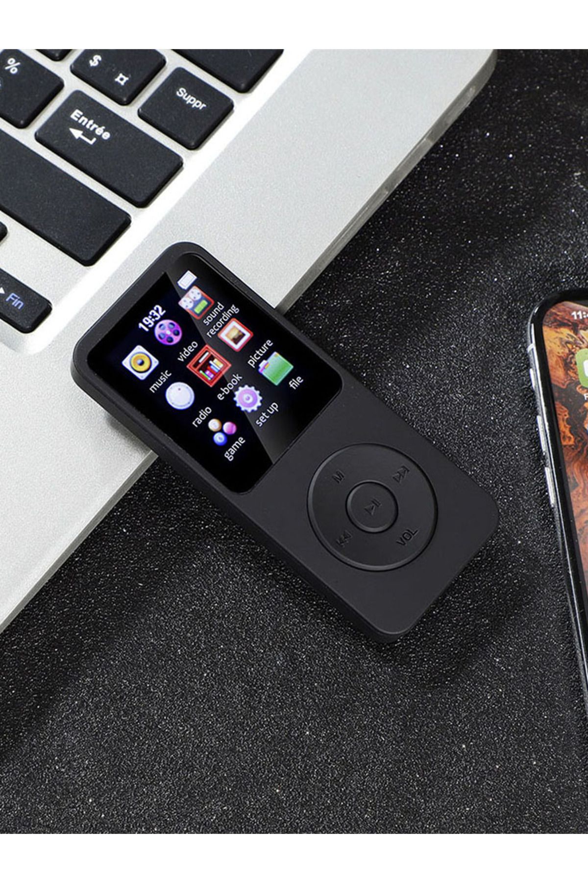 ALLOYSEED-Bluetooth MP3 Player Type-C Charging Record Digital Display Screen Media HiFi Lossless Portable P... 8