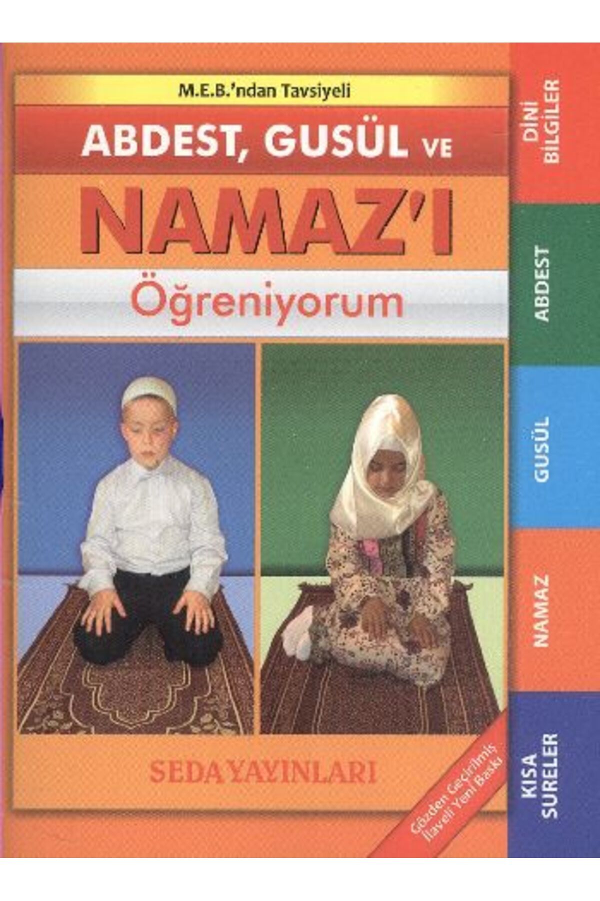 Seda Yayınları Abdest Gusül ve Namazı Öğreniyorum Cep Boy