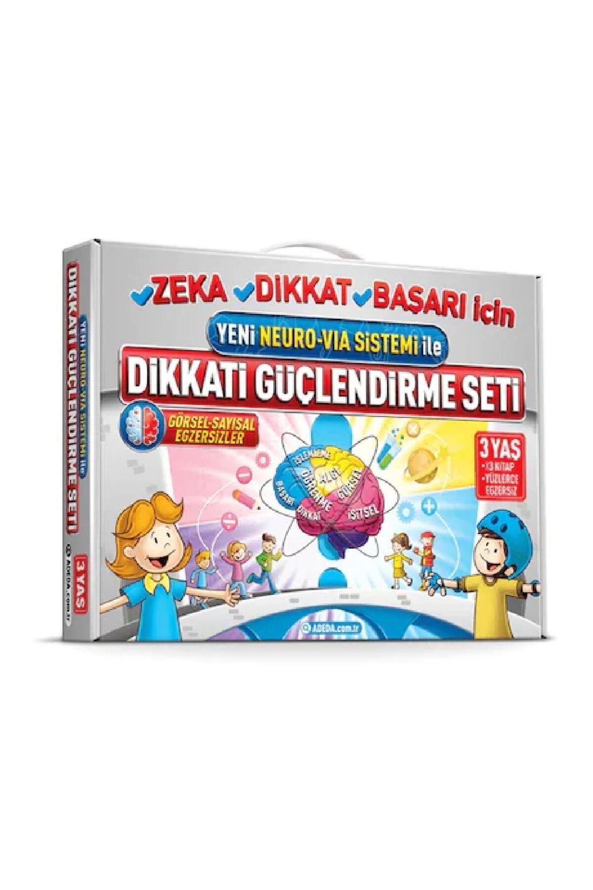 Adeda Yayınları Dikkati Güçlendirme Seti Anasınıfı – 3 Yaş