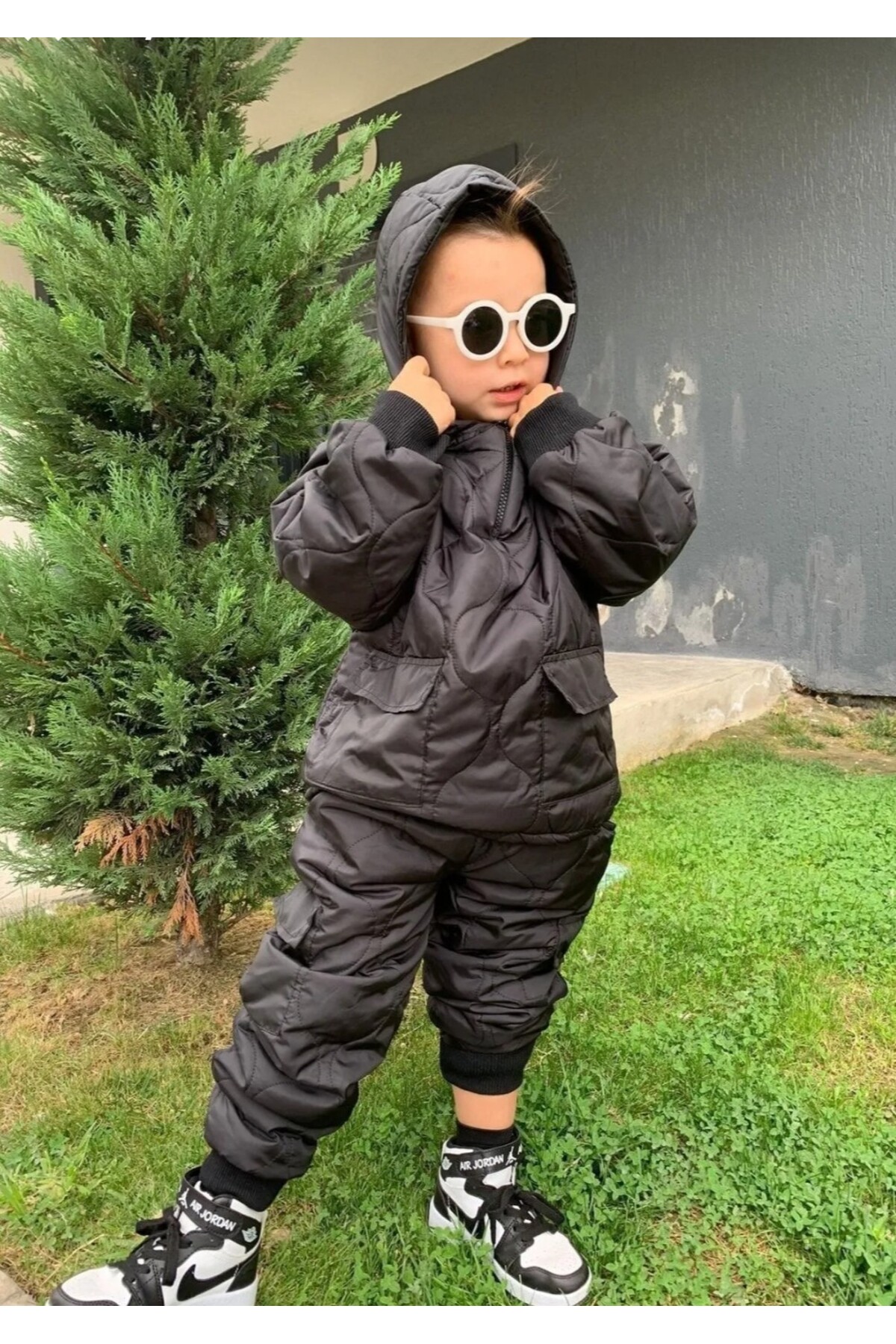 ARDSU Çocuk İçi Polar iki parca tulum fotoğrafı 3 (önizleme)