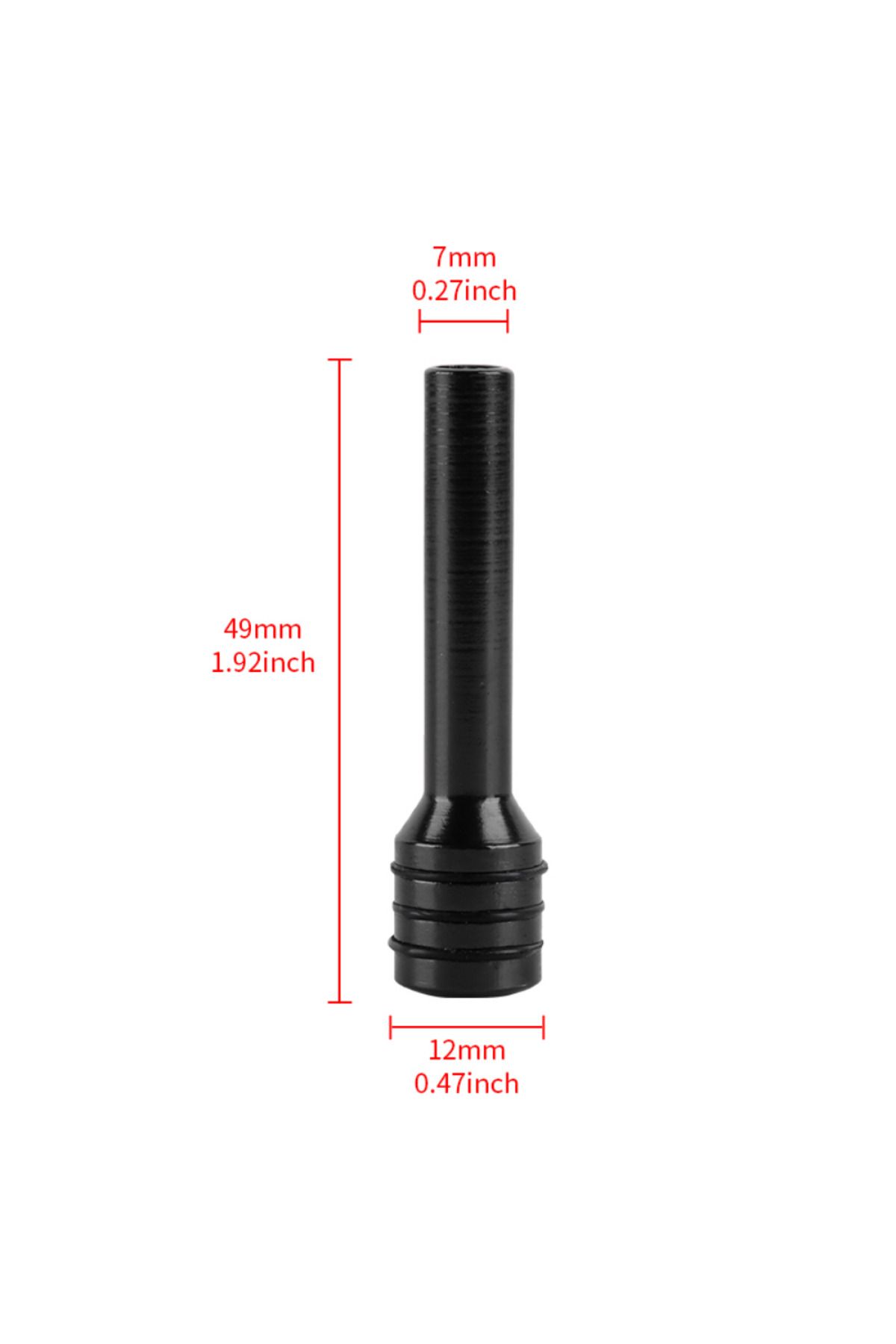 Choice-2/4PCS Car Door Lock Knob 49mm Pull Pins Aluminum Alloy Car Truck Security Interior Door Lock Eas... 7