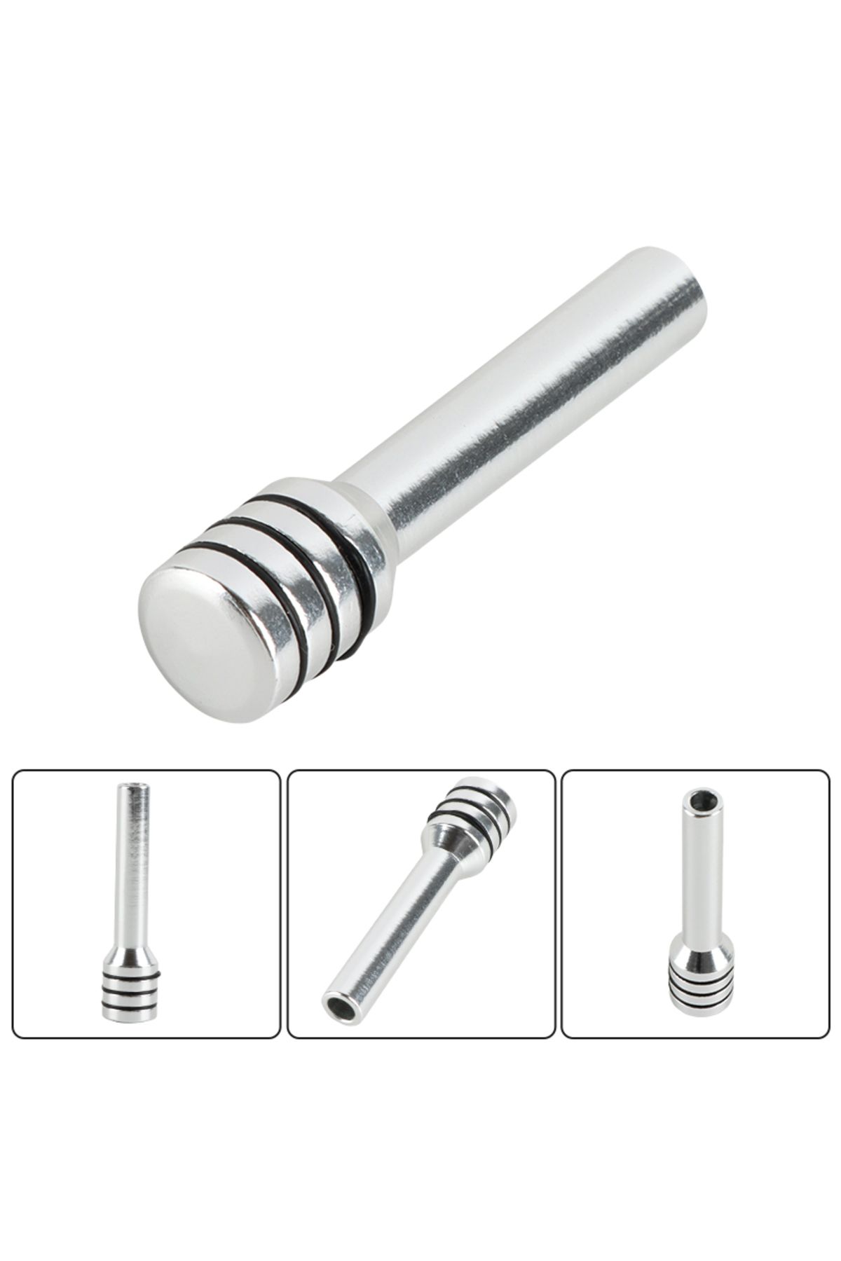 Choice-2/4PCS Car Door Lock Knob 49mm Pull Pins Aluminum Alloy Car Truck Security Interior Door Lock Eas... 5