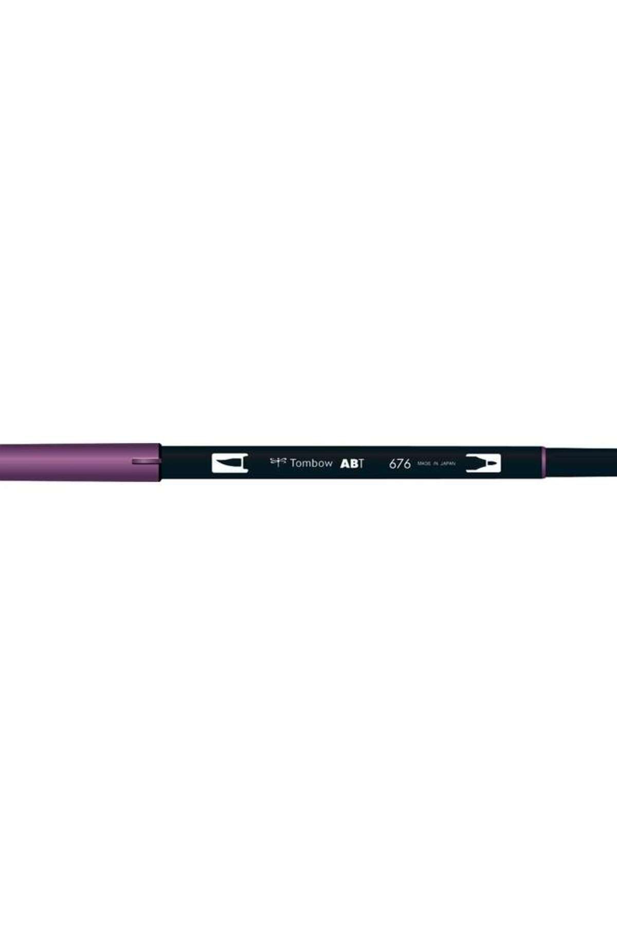 Tombow-Ab-T Dual Brush Pen Royal Purple 676 1