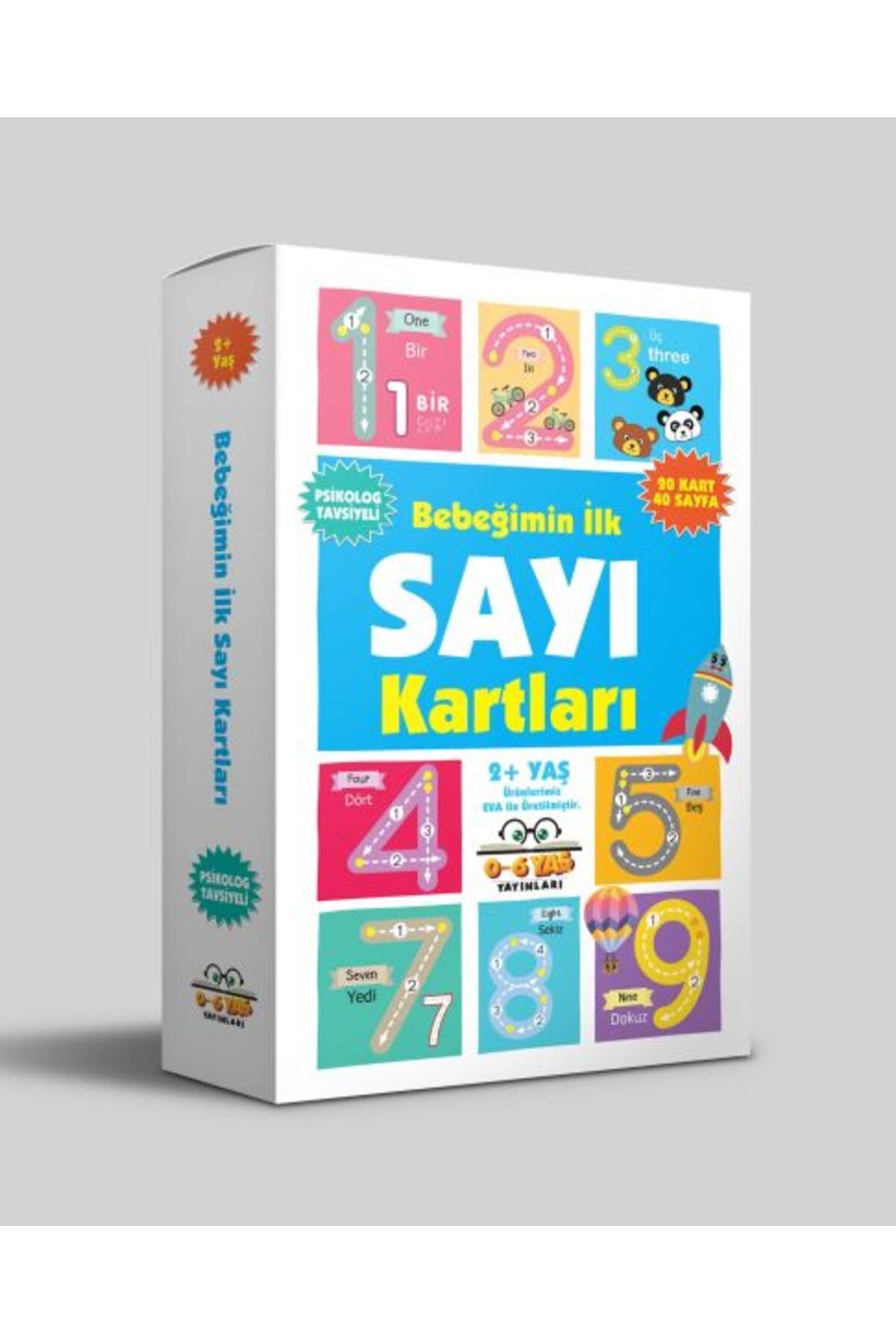 0-6 Yaş Yayınları Bebeğimin İlk Sayı Kartları (2+ Yaş)